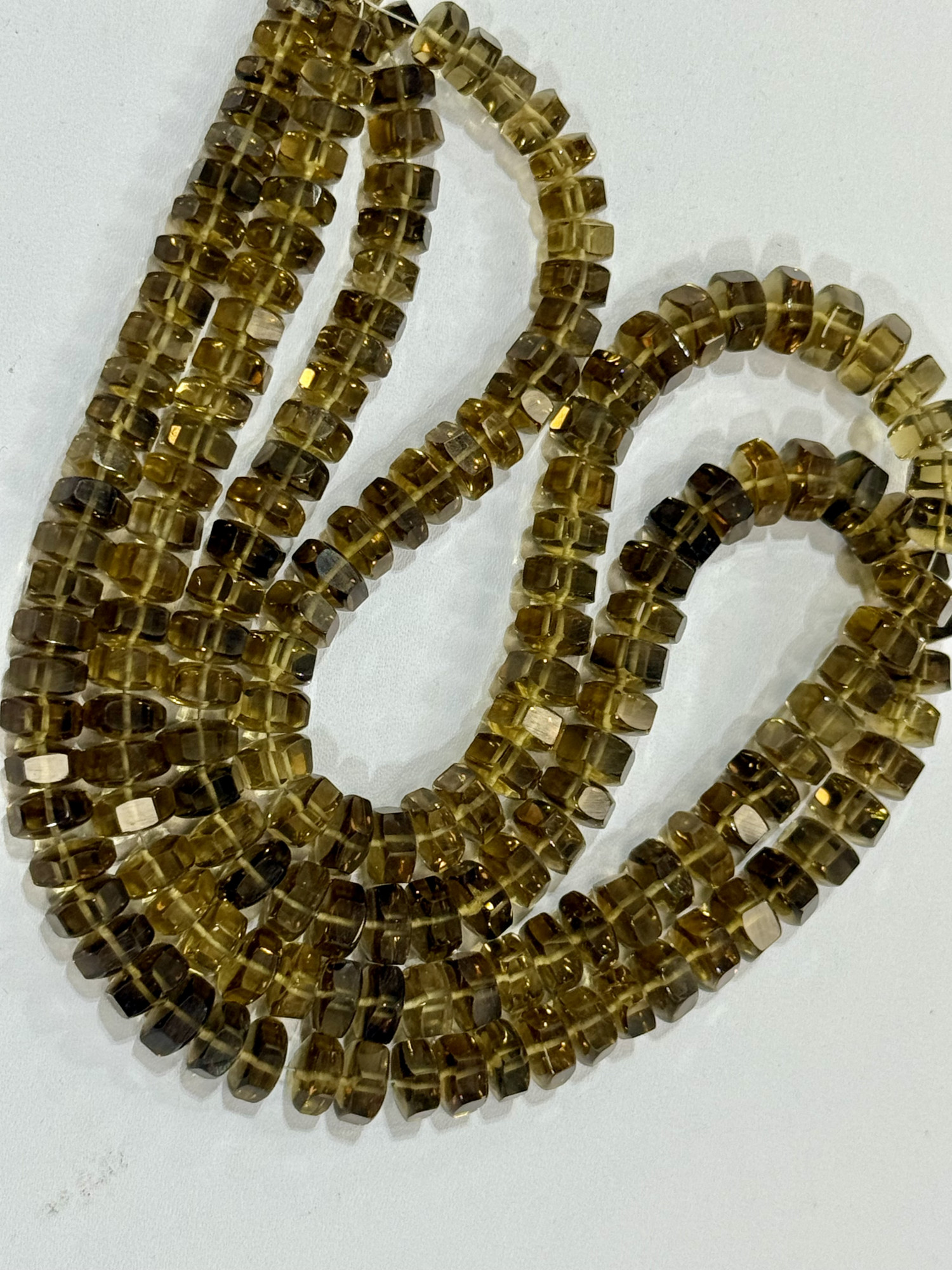 Whiskey Quartz bolts Faceted