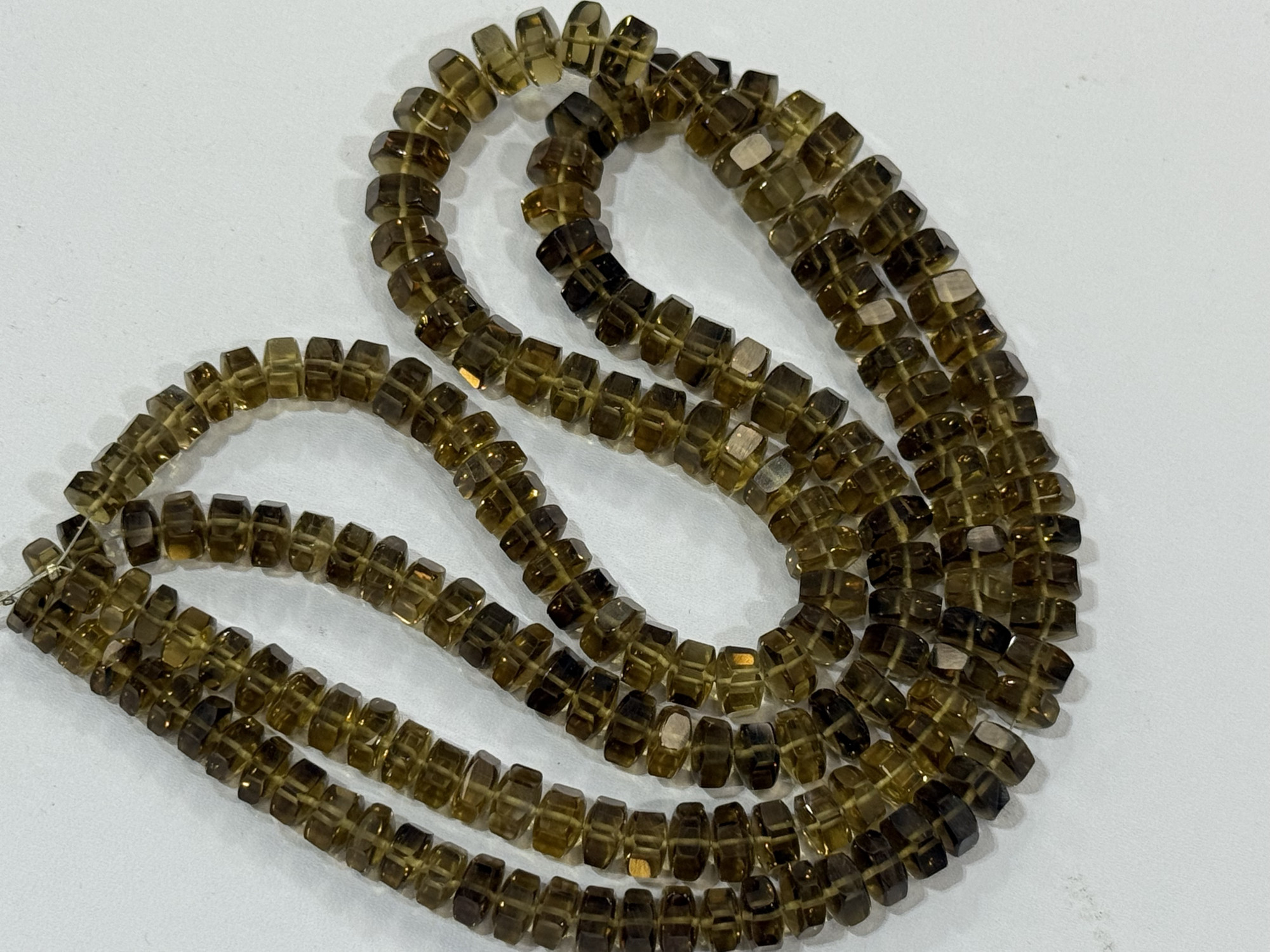 Whiskey Quartz bolts Faceted