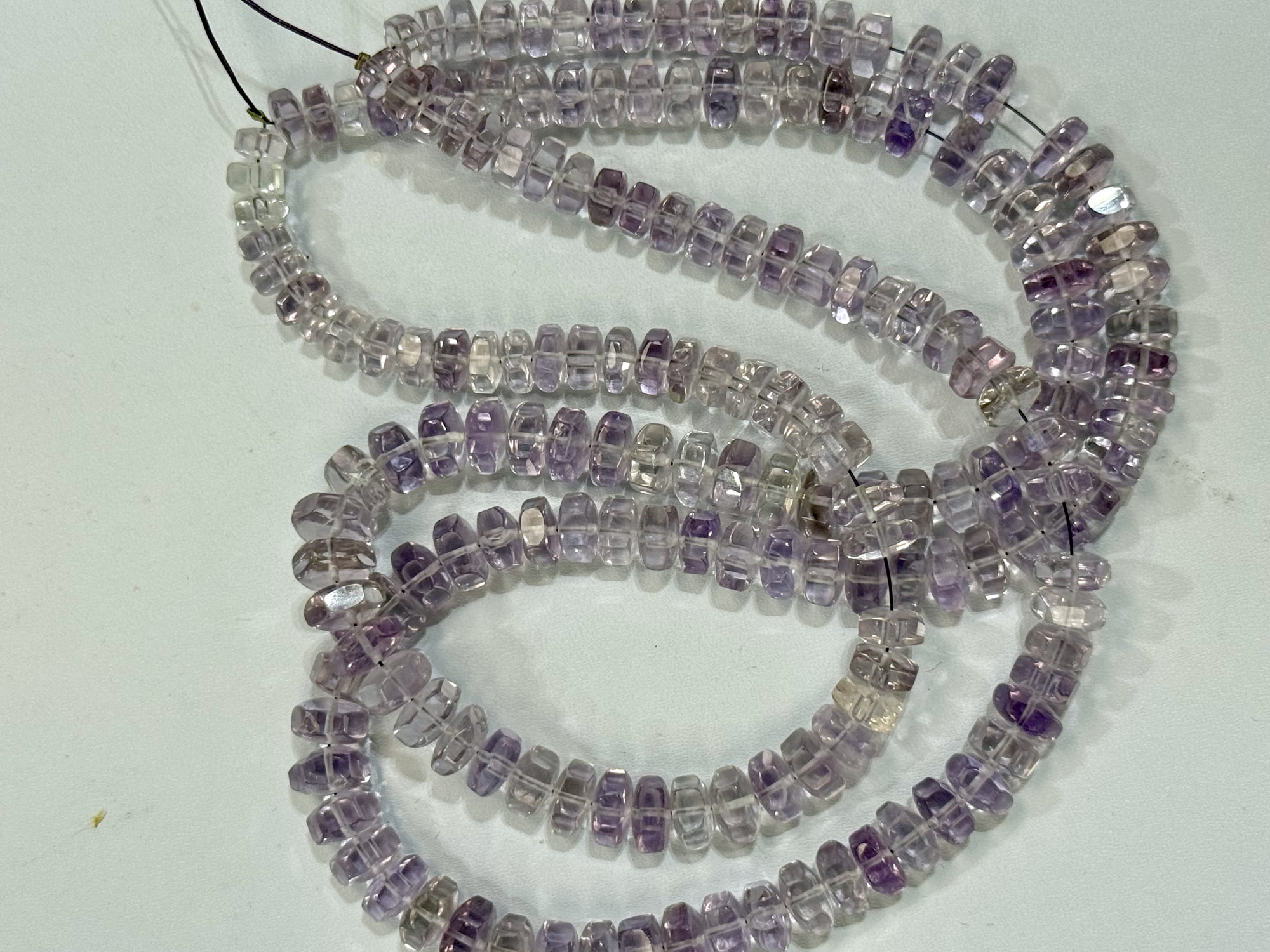 Amethyst bolts Faceted