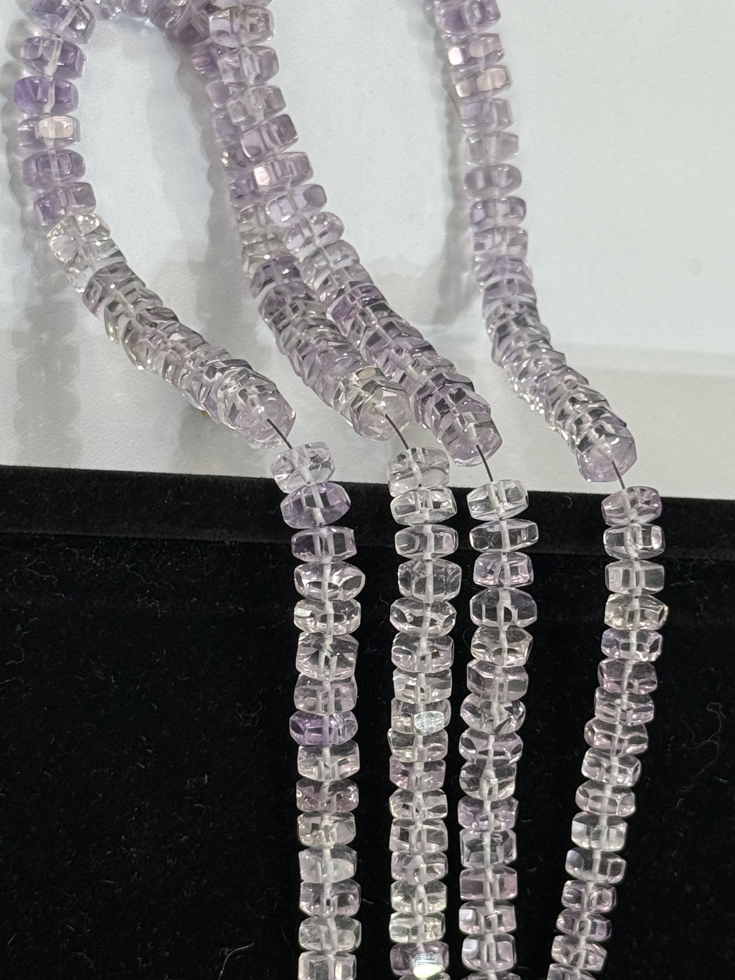 Amethyst bolts Faceted