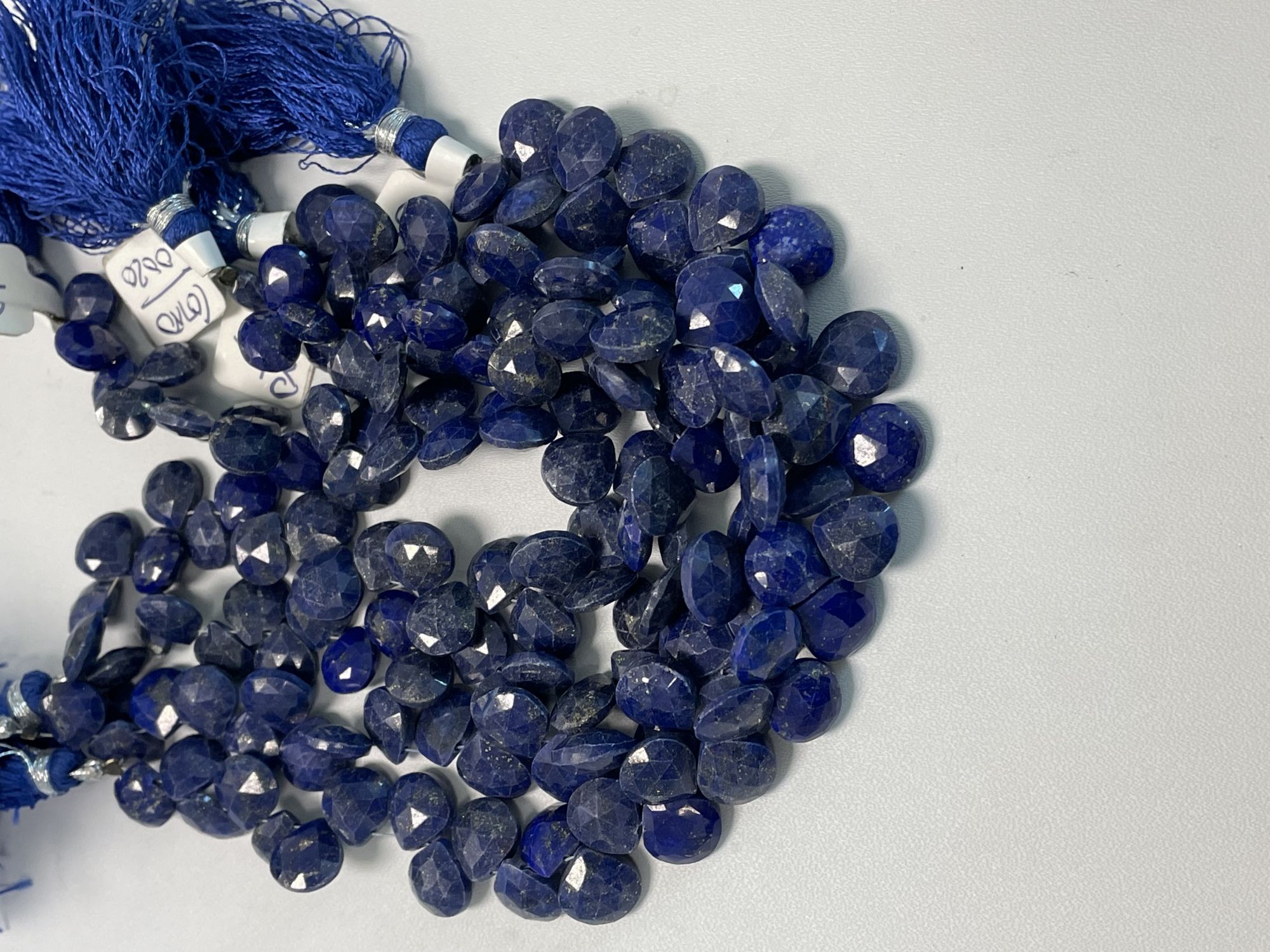 Lapis Heart Faceted
