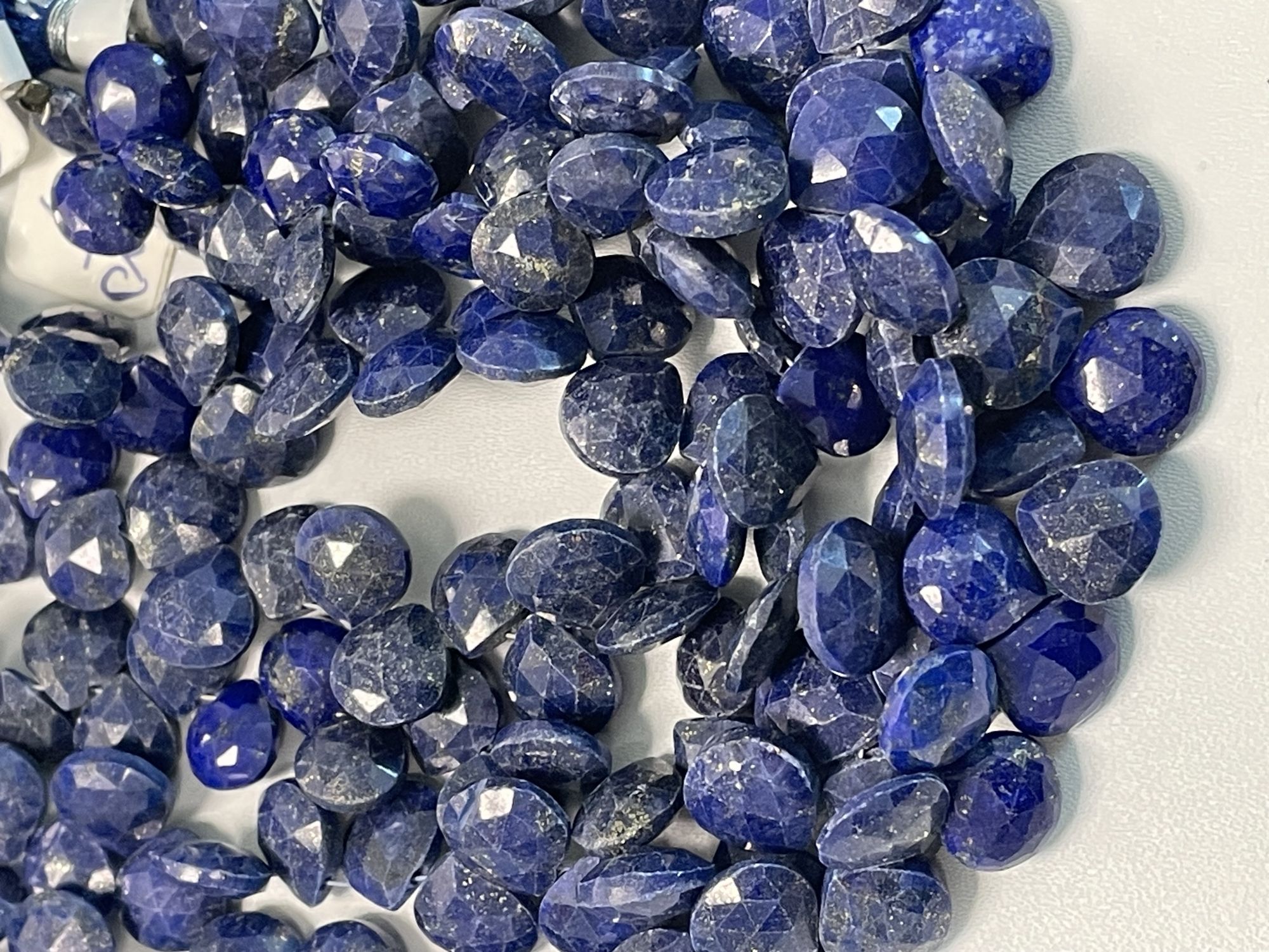 Lapis Heart Faceted