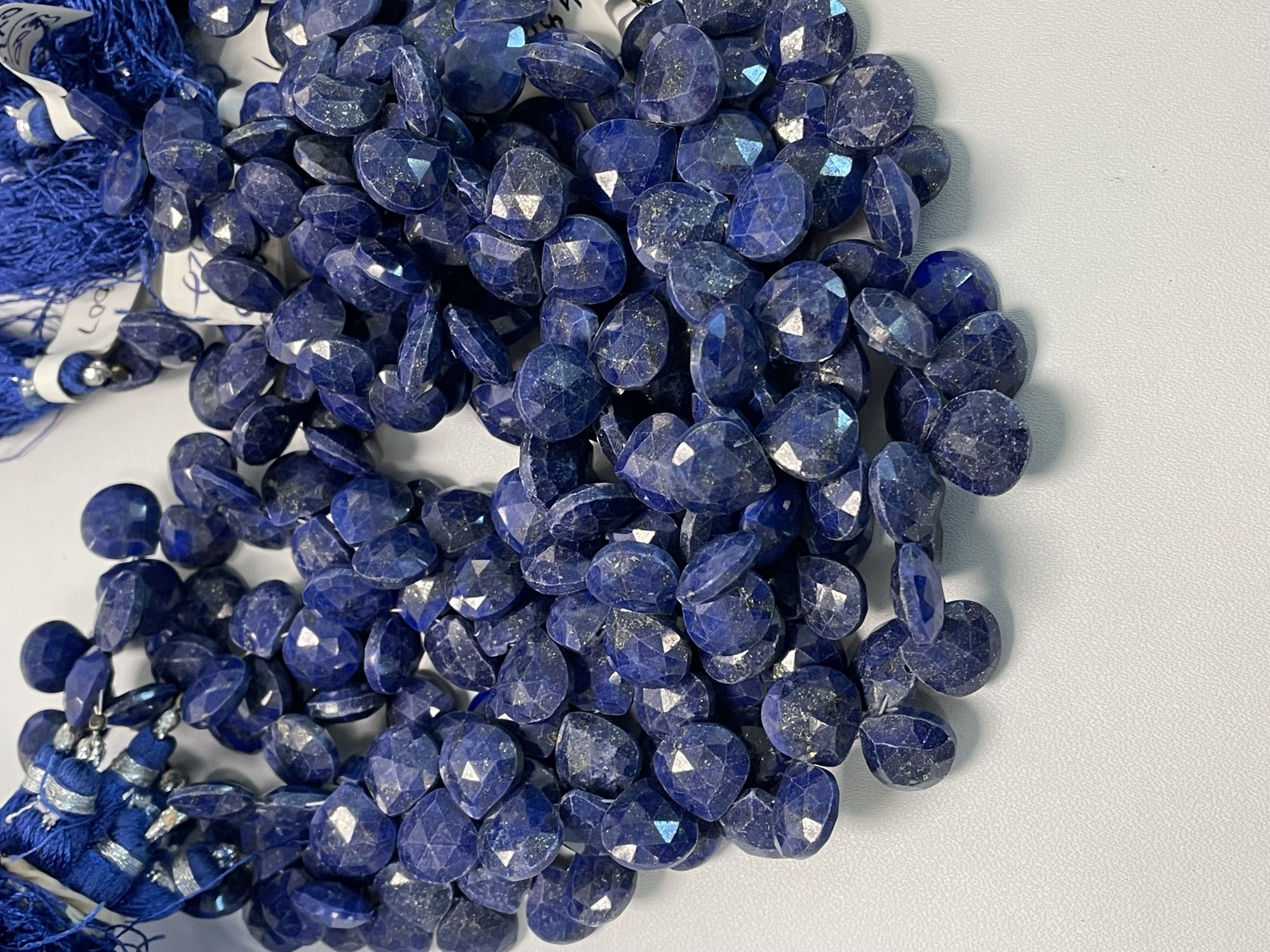 Lapis Heart Faceted