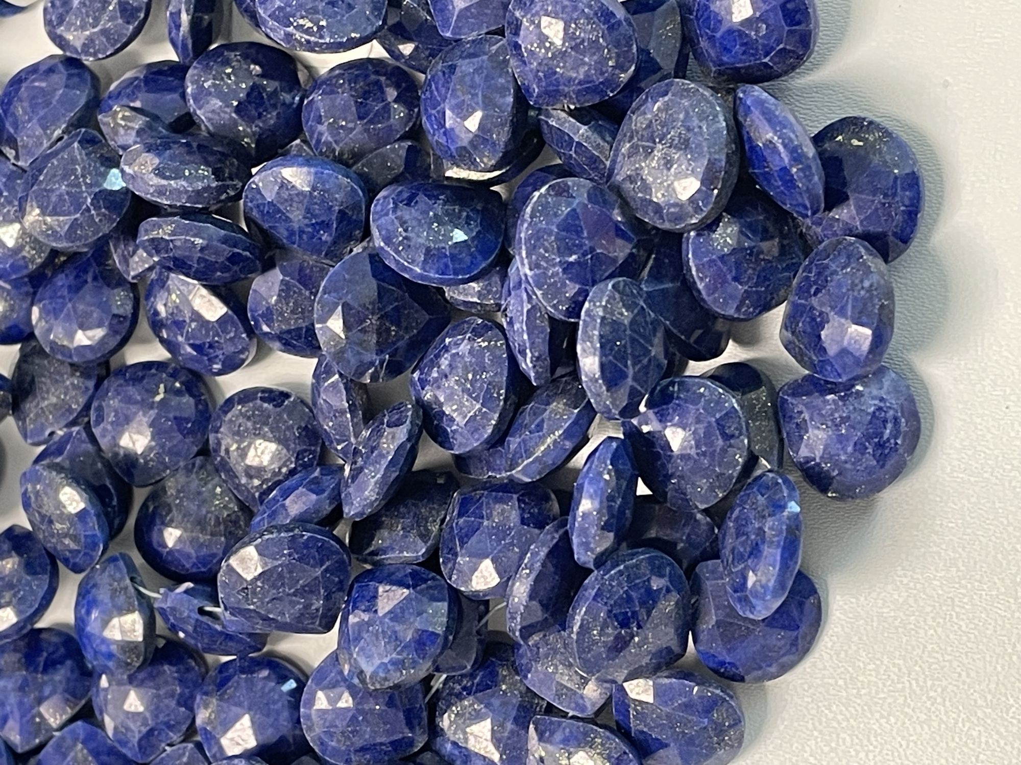 Lapis Heart Fceted