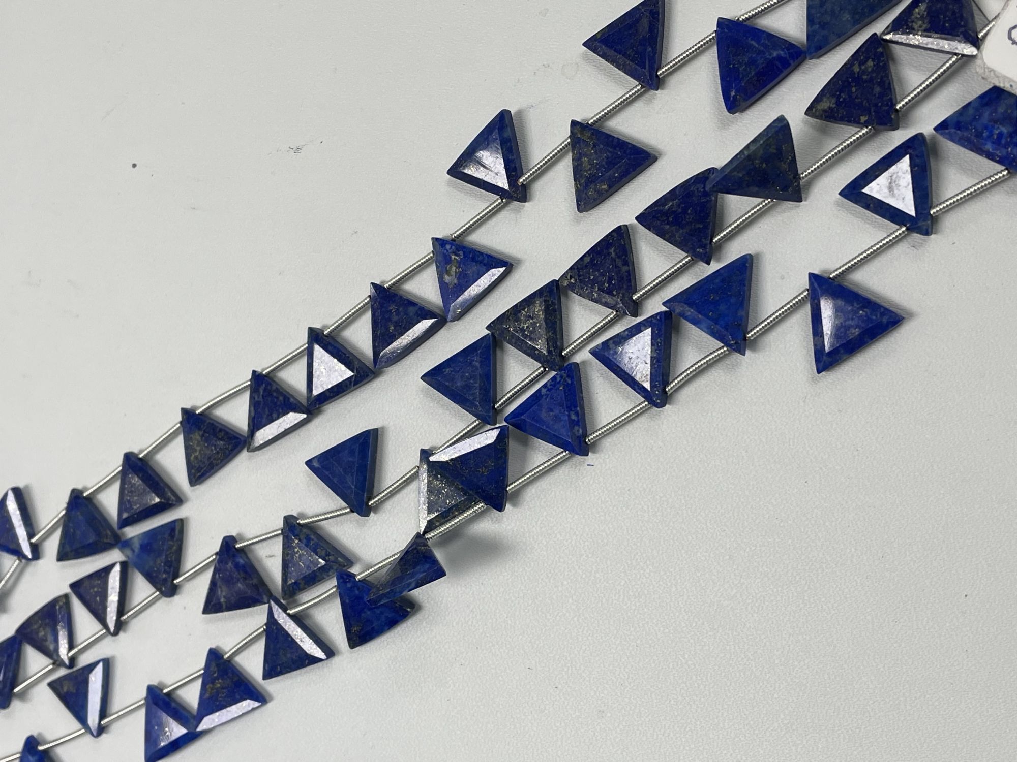 Lapis Trillion Faceted