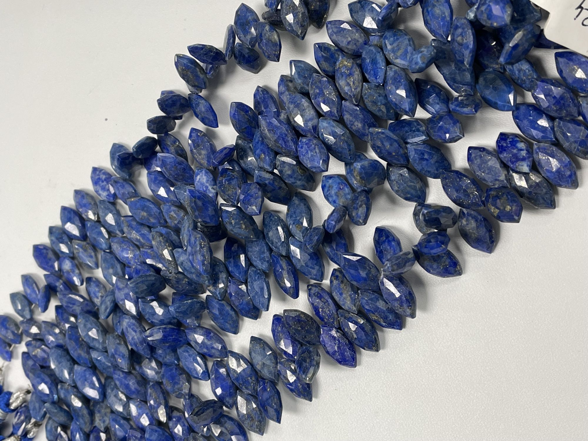 Lapis Marquise Faceted