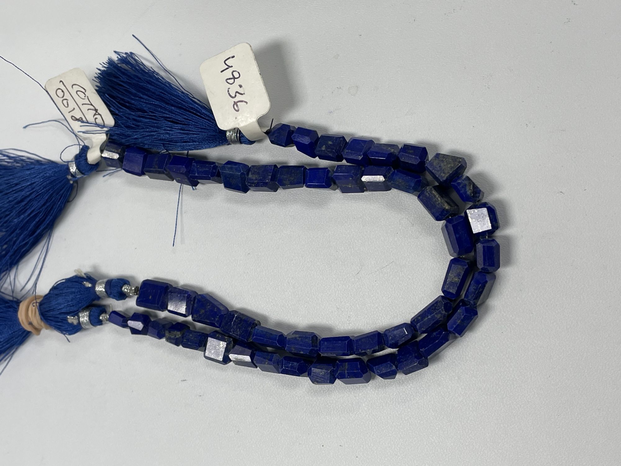 Lapis Nugget Faceted