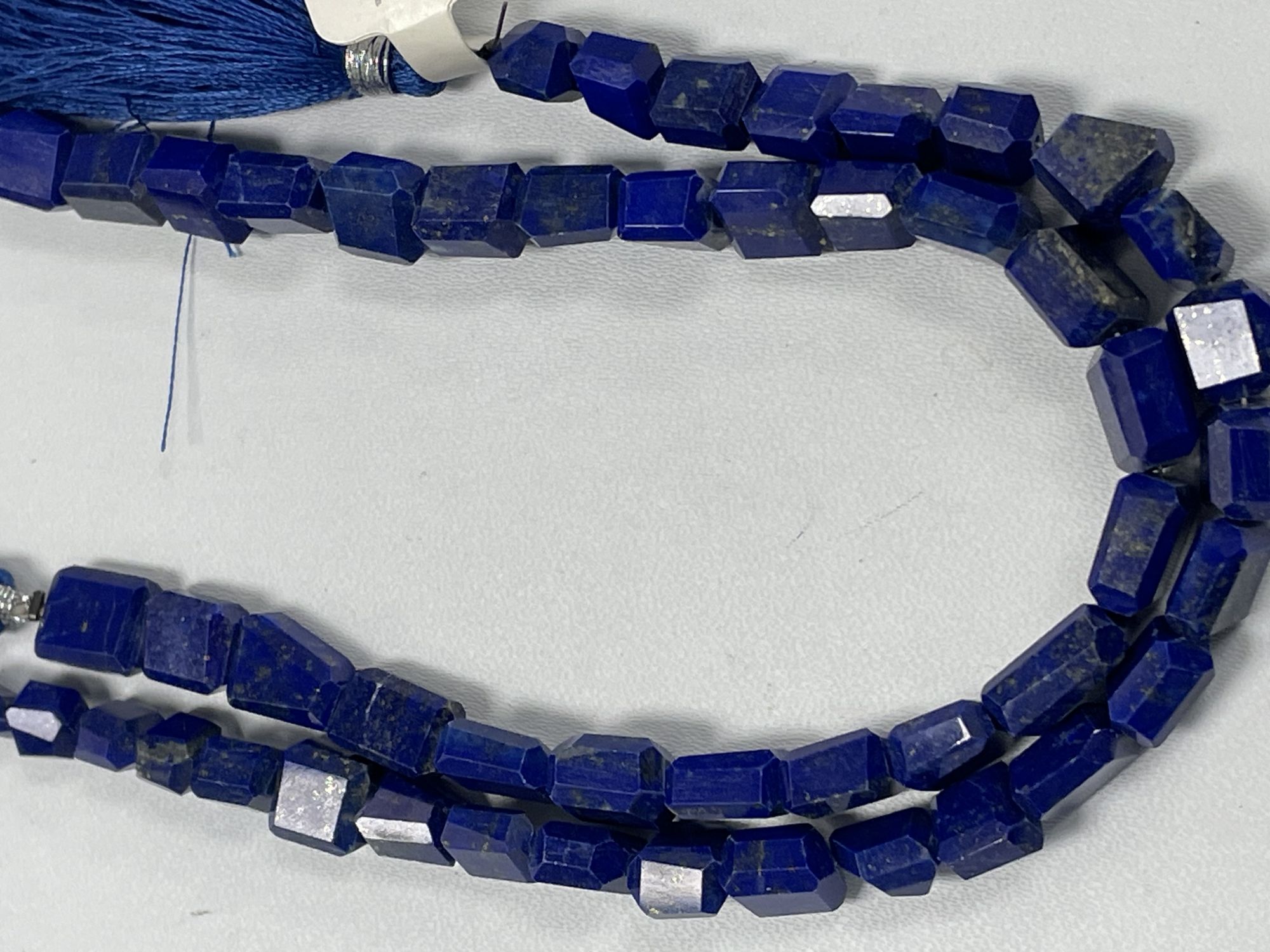 Lapis Nugget Faceted