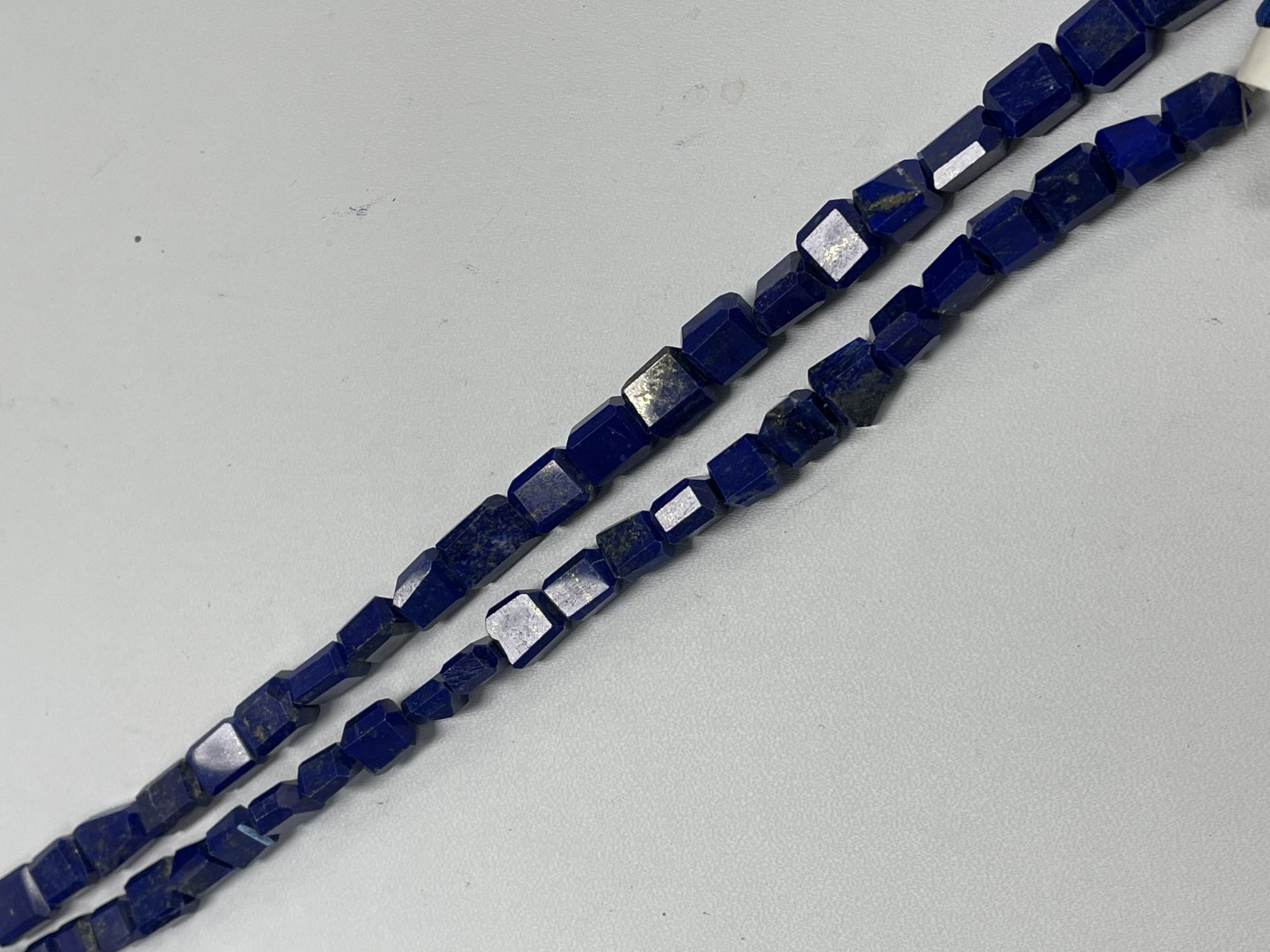 Lapis Nugget Faceted