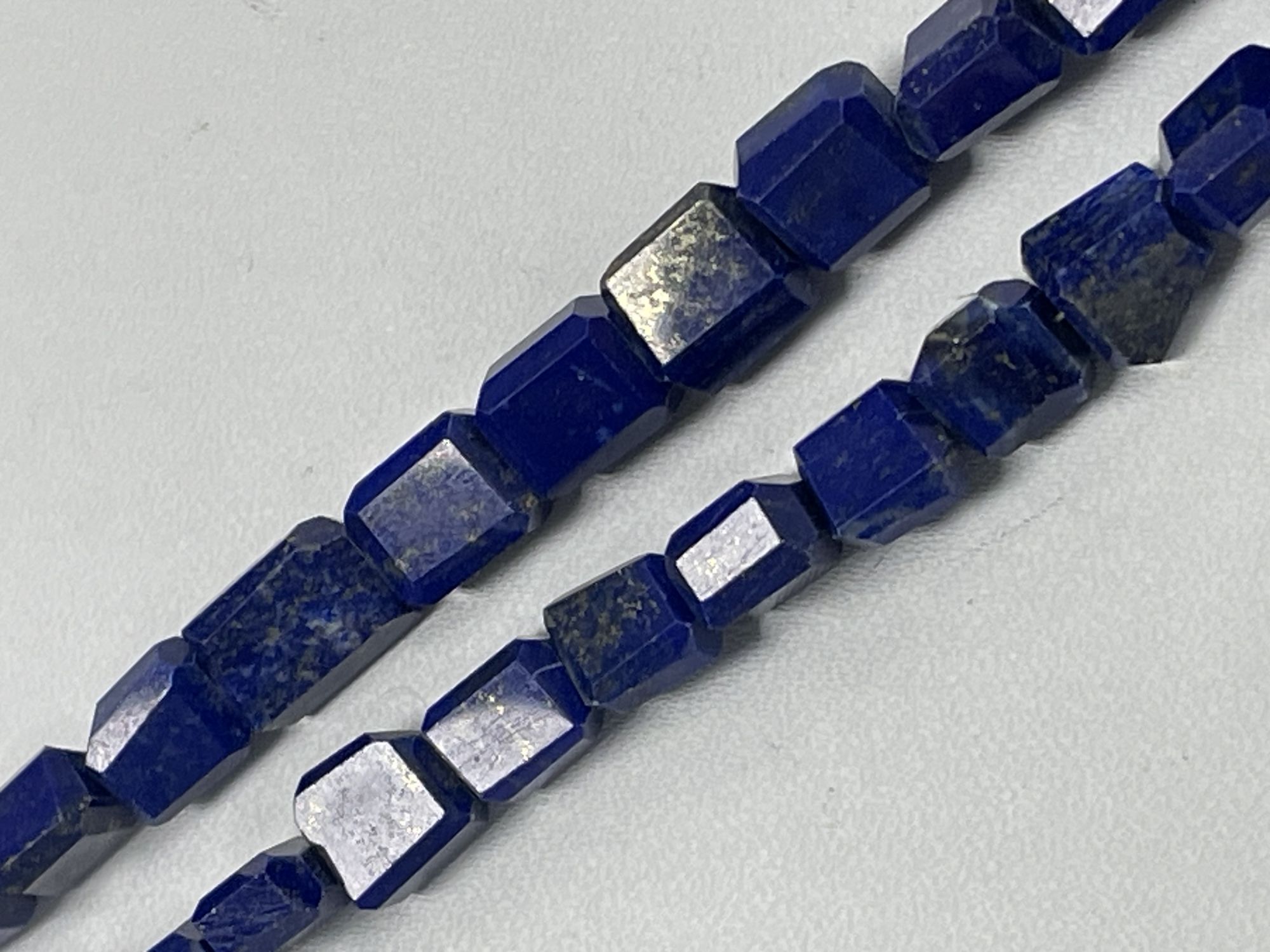 Lapis Nugget Faceted