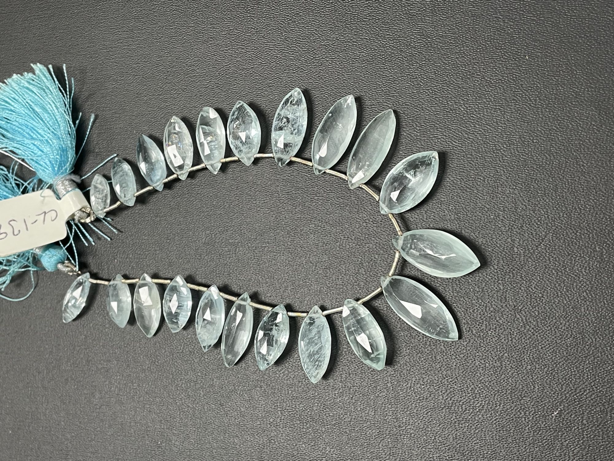 Aquamarine Marquise Faceted