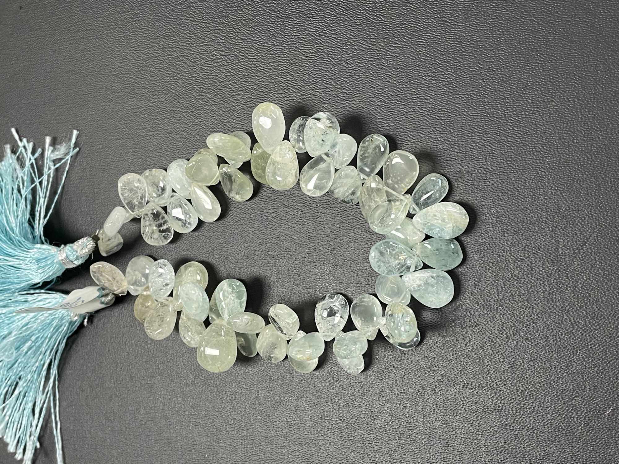 Aquamarine Pear Smooth