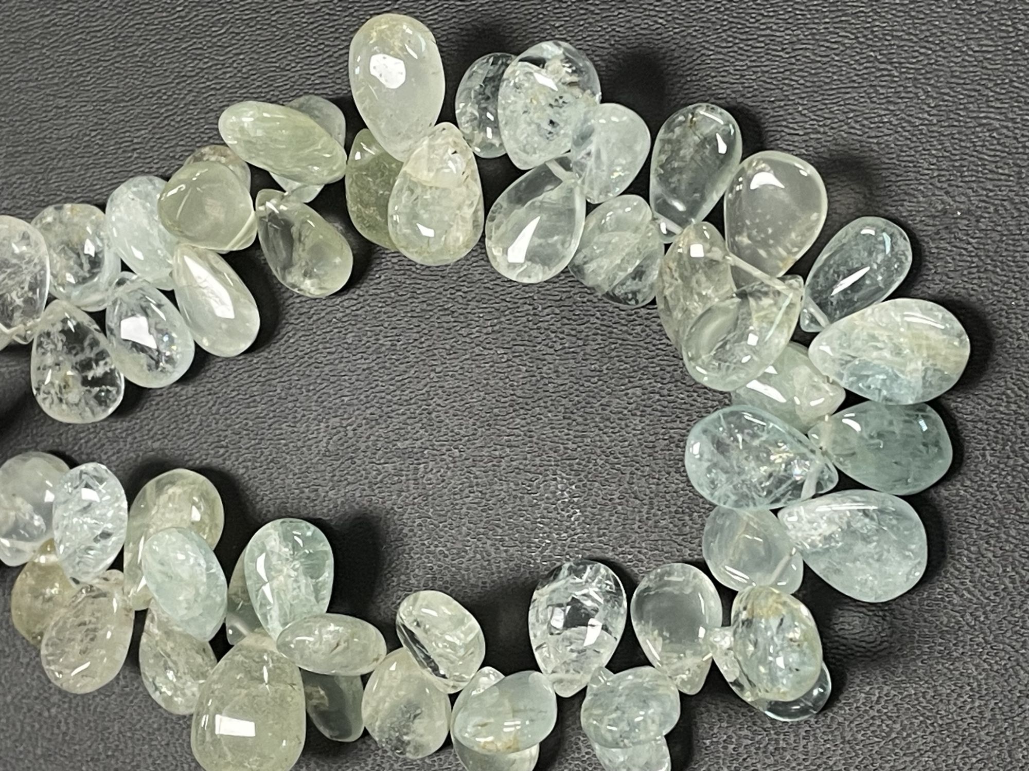 Aquamarine Pear Smooth