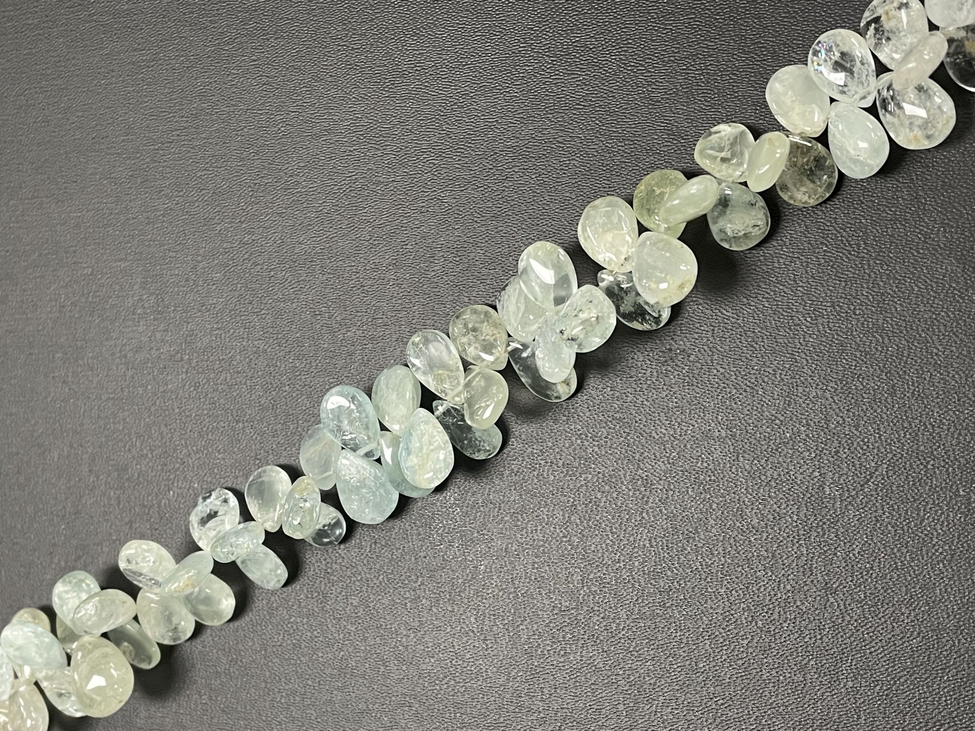 Aquamarine Pear Smooth