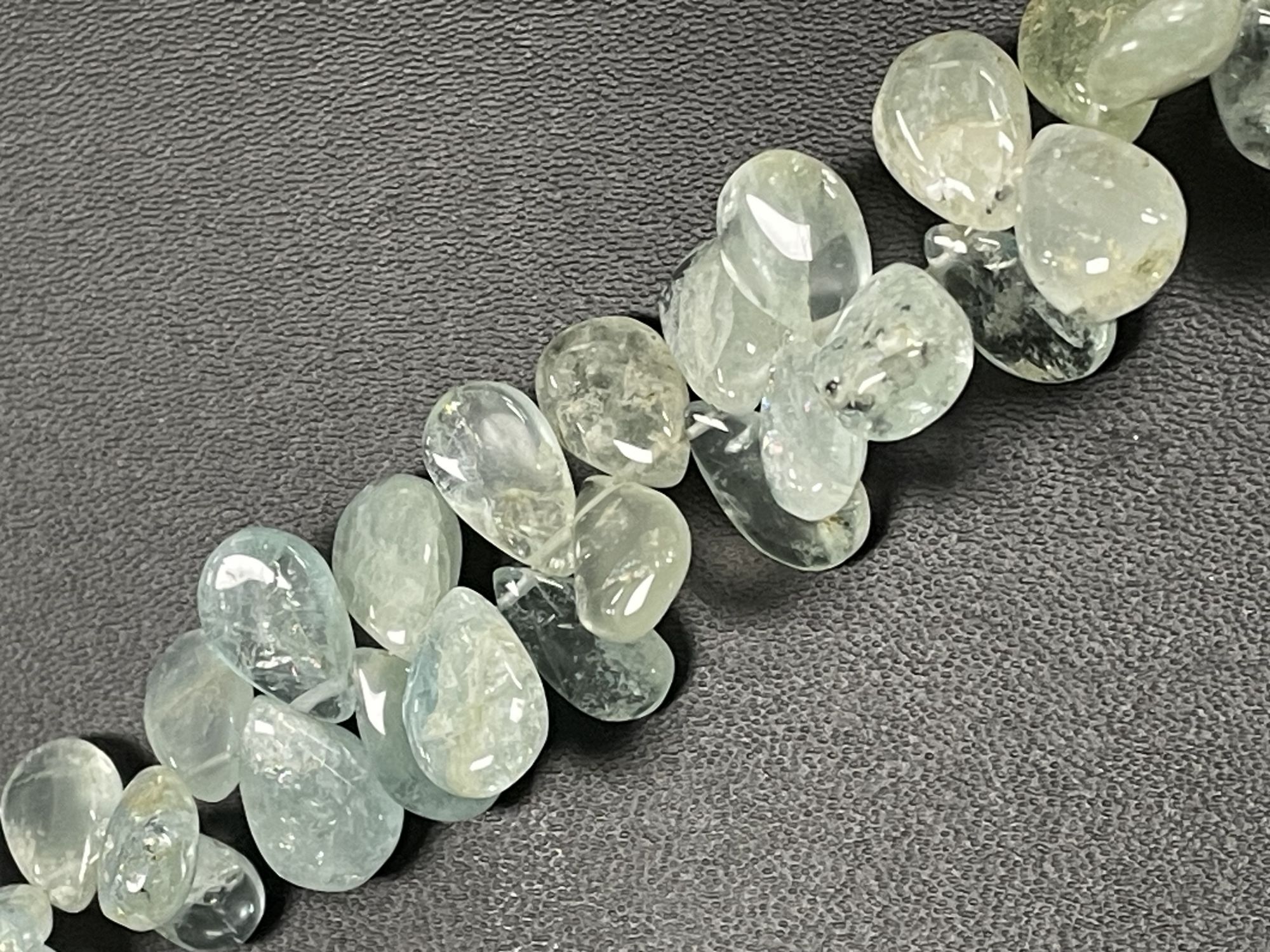 Aquamarine Pear Smooth