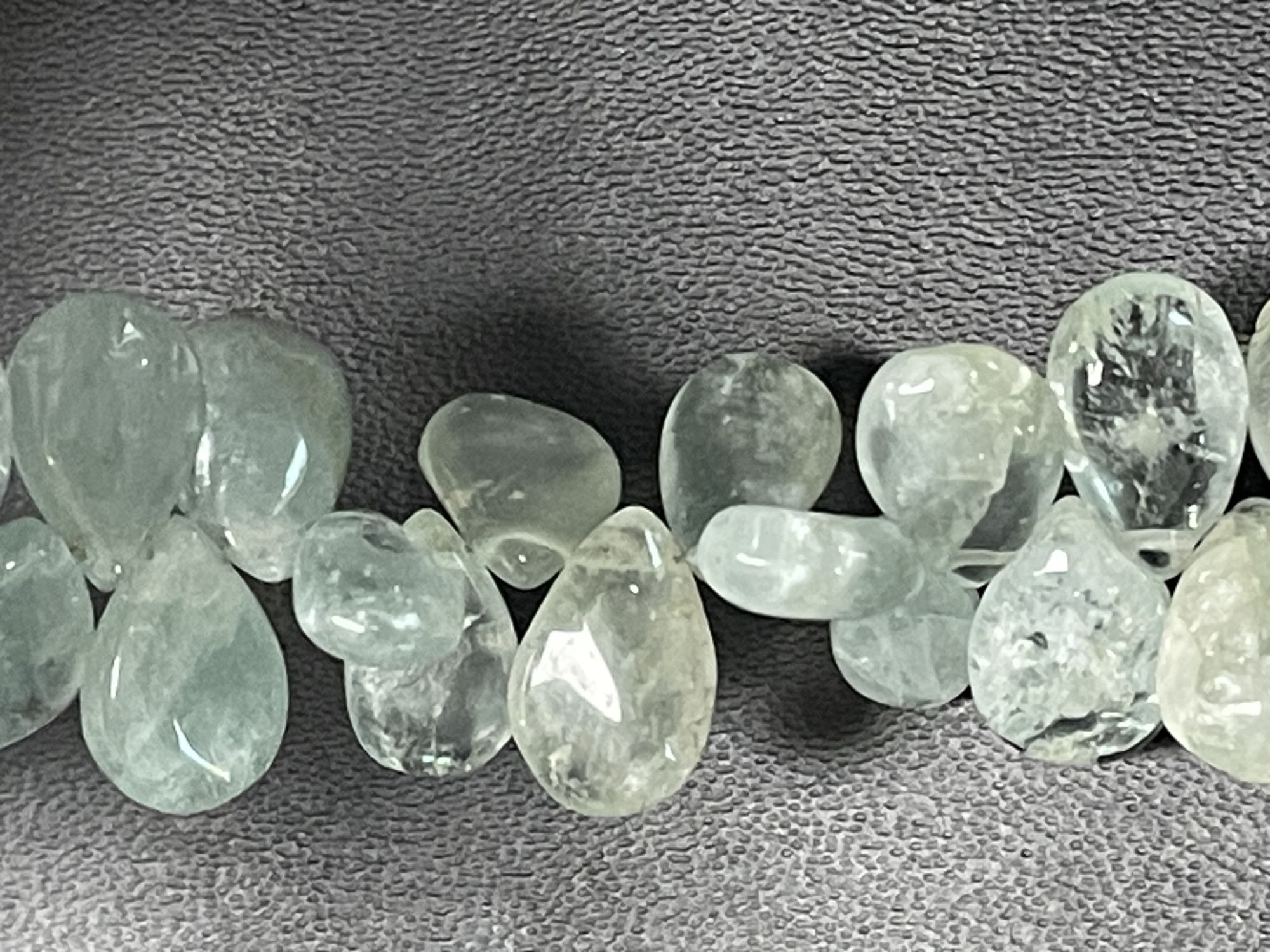 Aquamarine Pear Smooth
