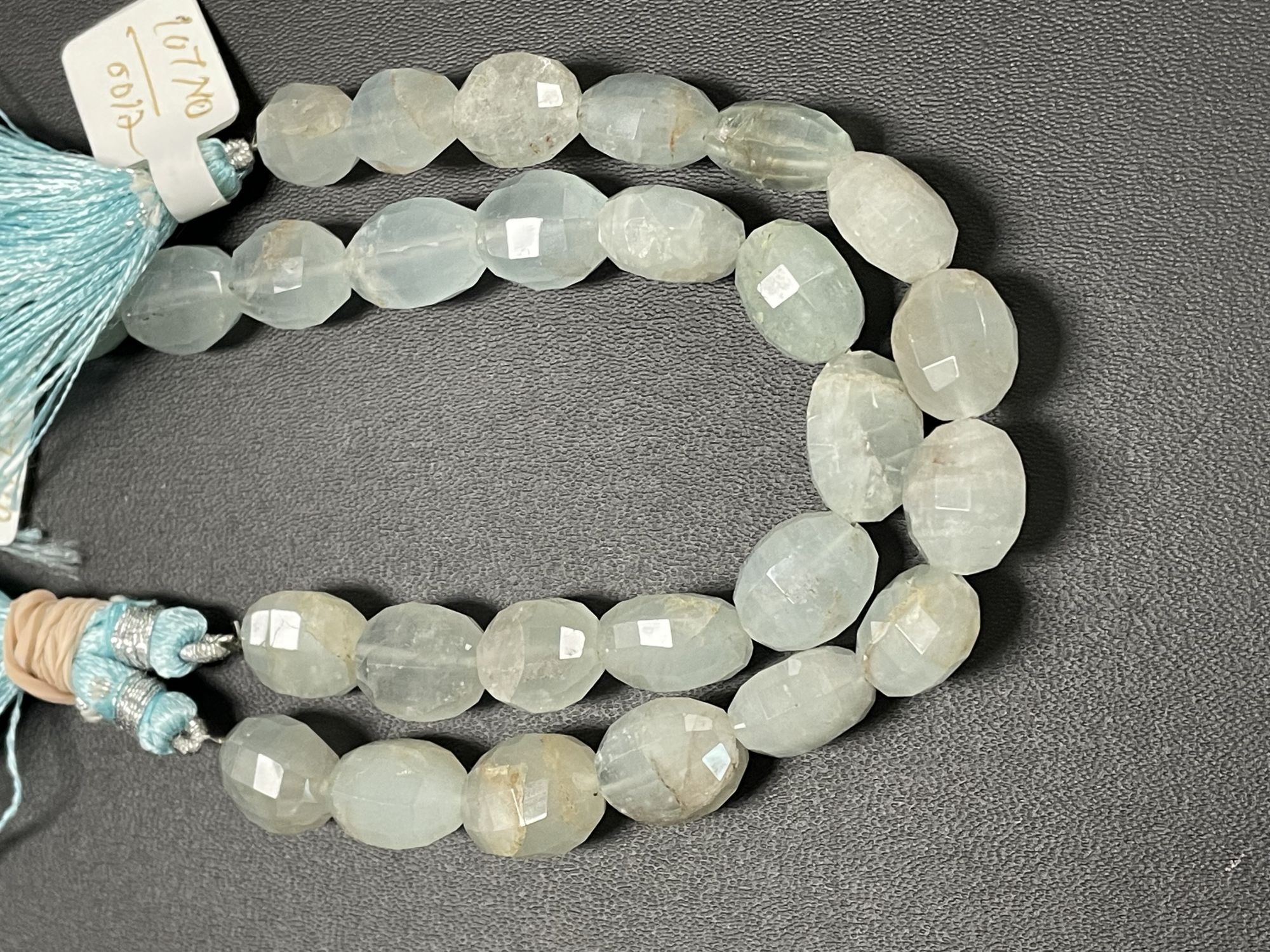 Aquamarine Barrel Faceted