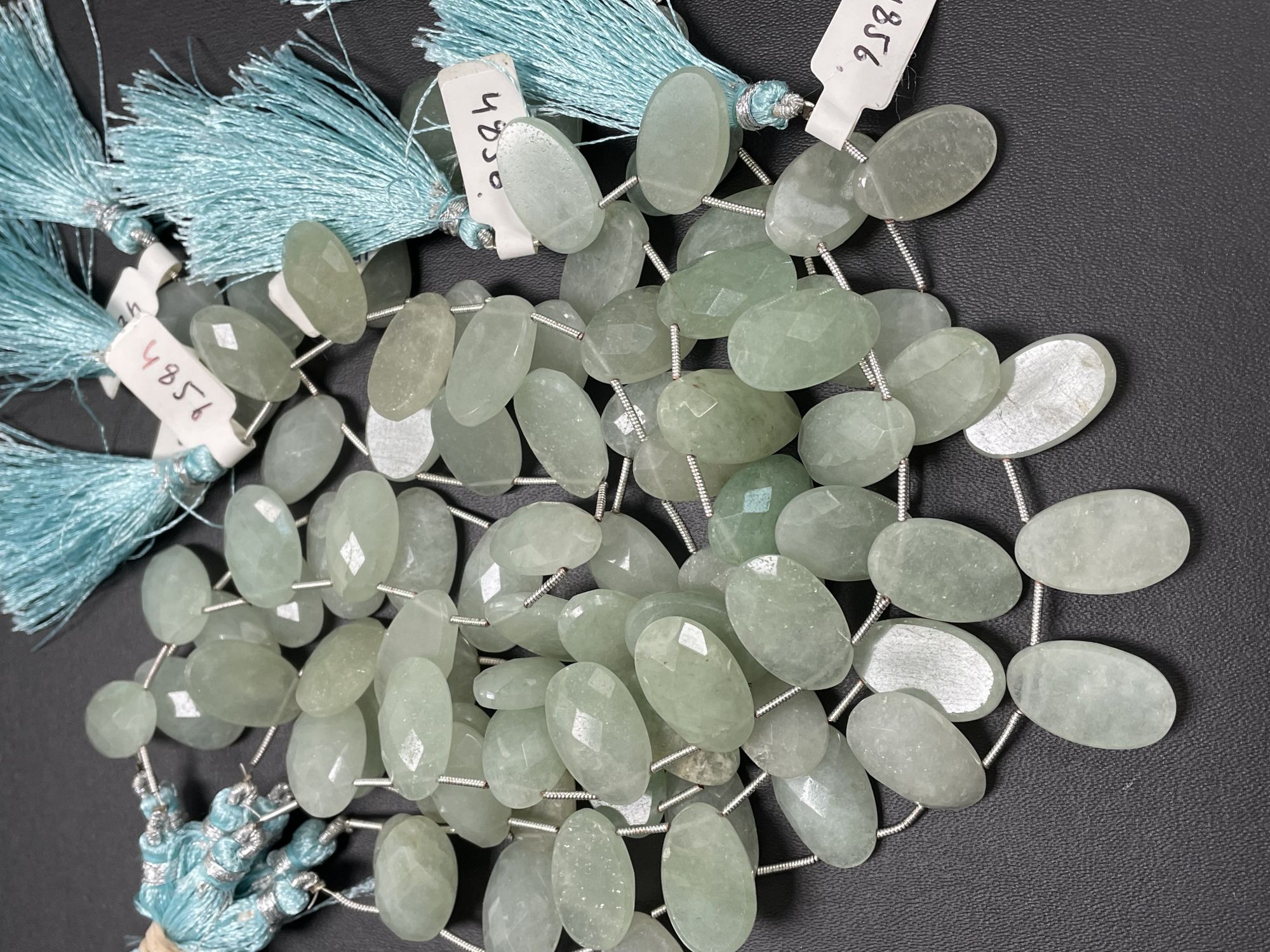 Aquamarine Oval Faceted