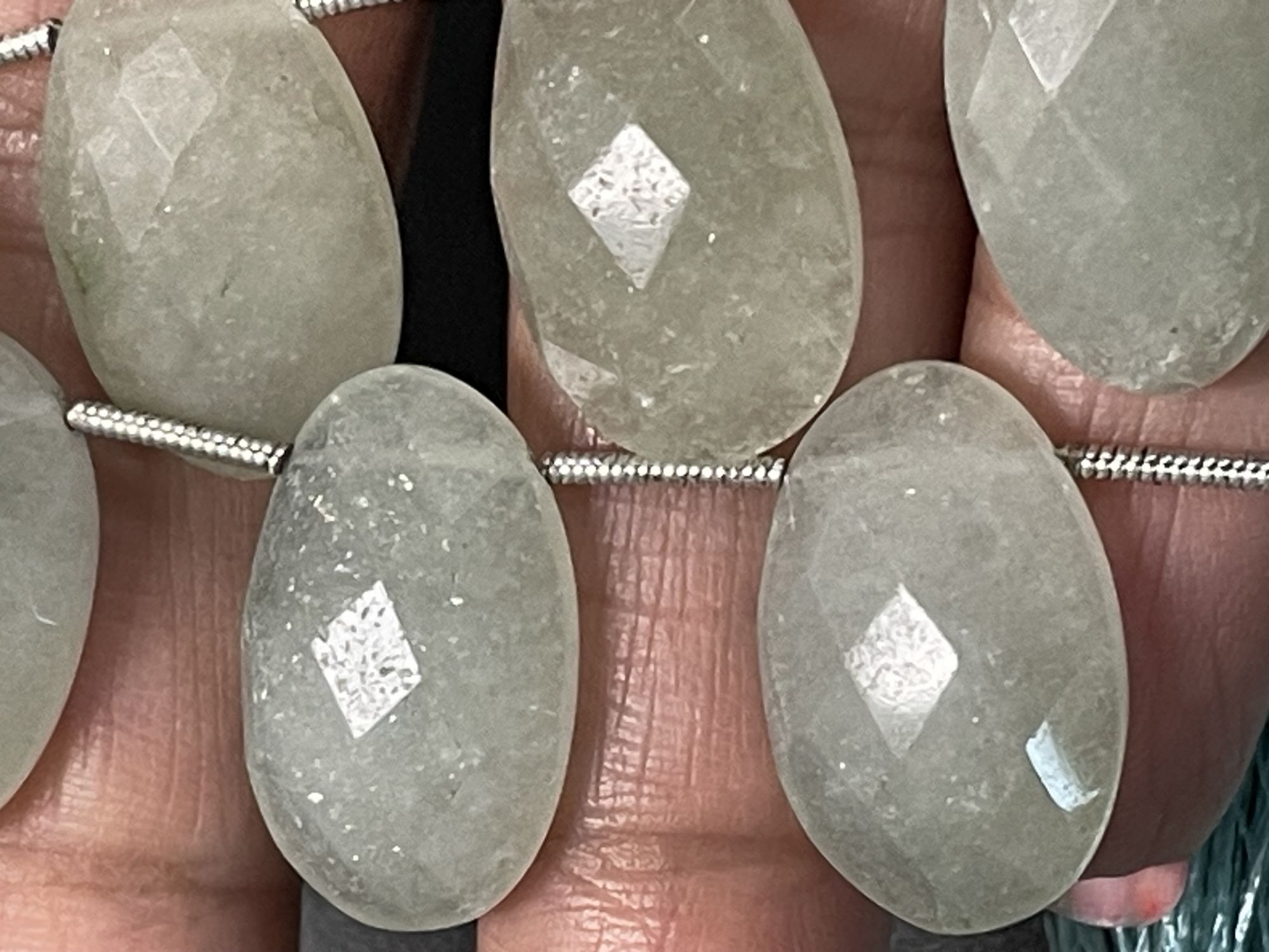 Aquamarine Oval Faceted