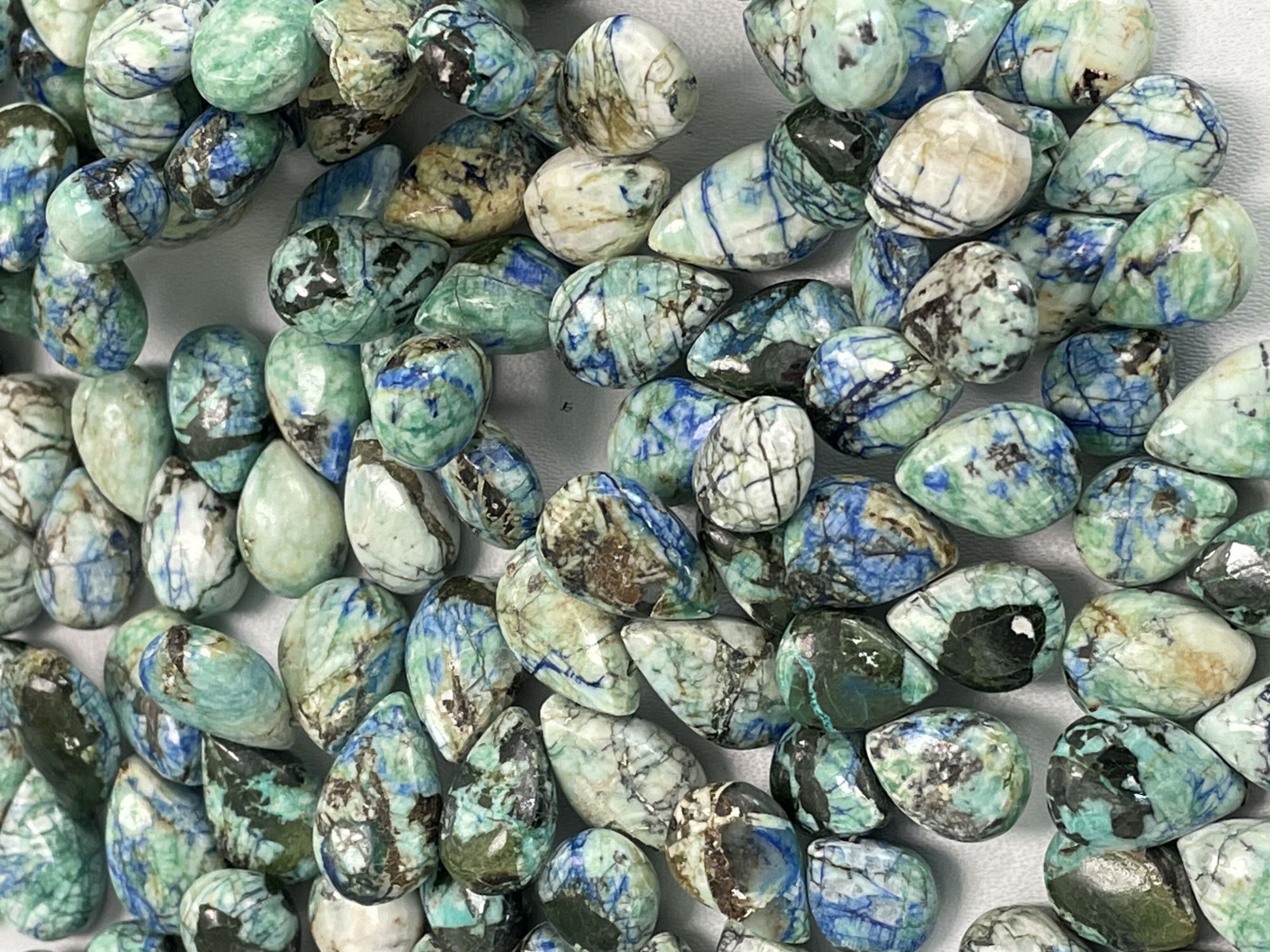 Azurite Pear Smooth
