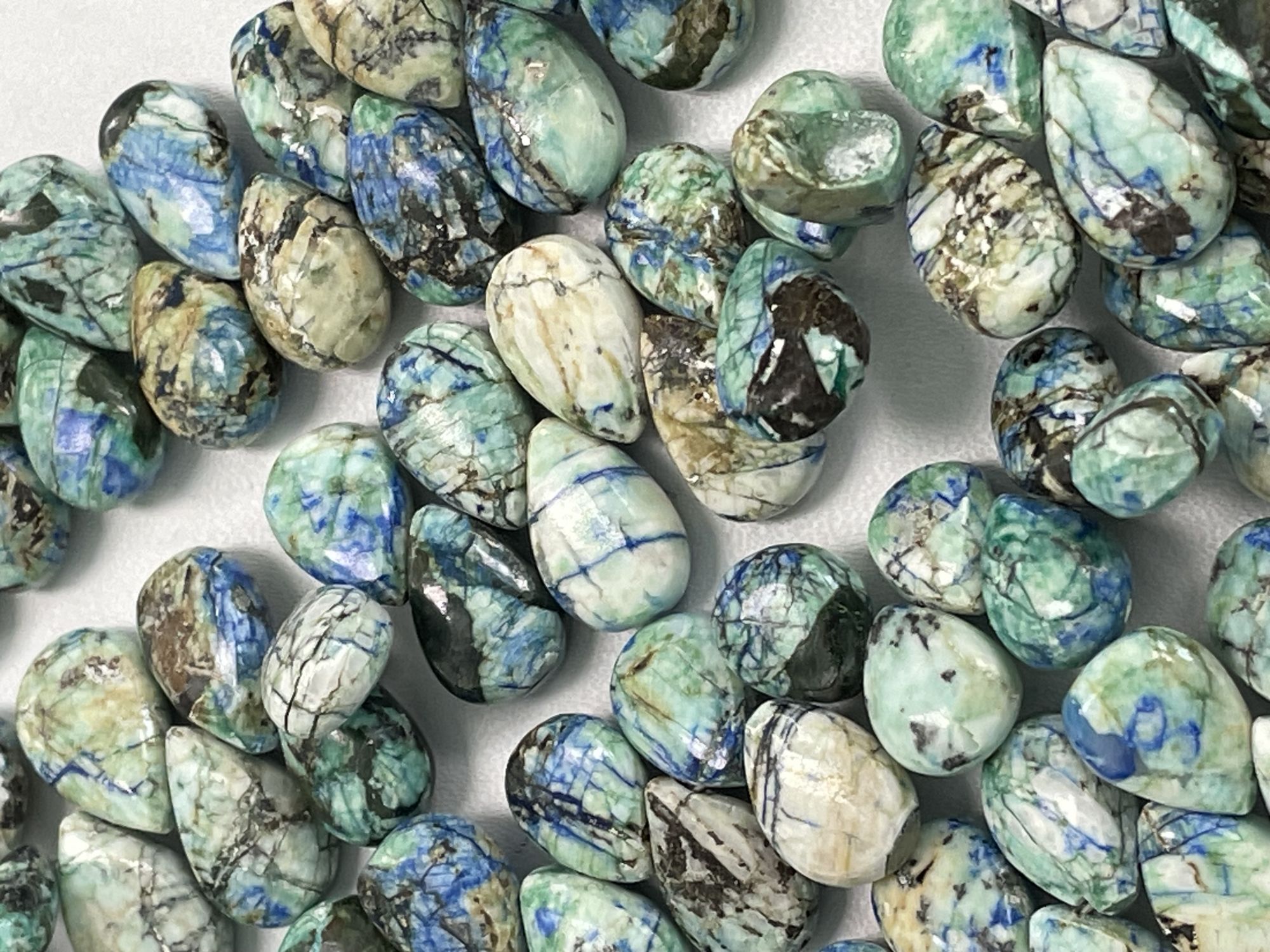 Azurite Pear Smooth