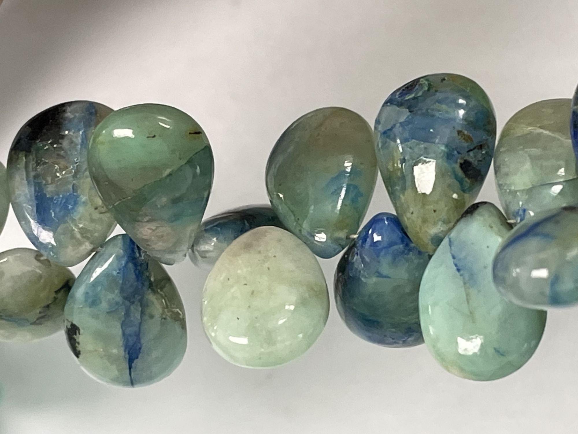 Azurite Pear Smooth