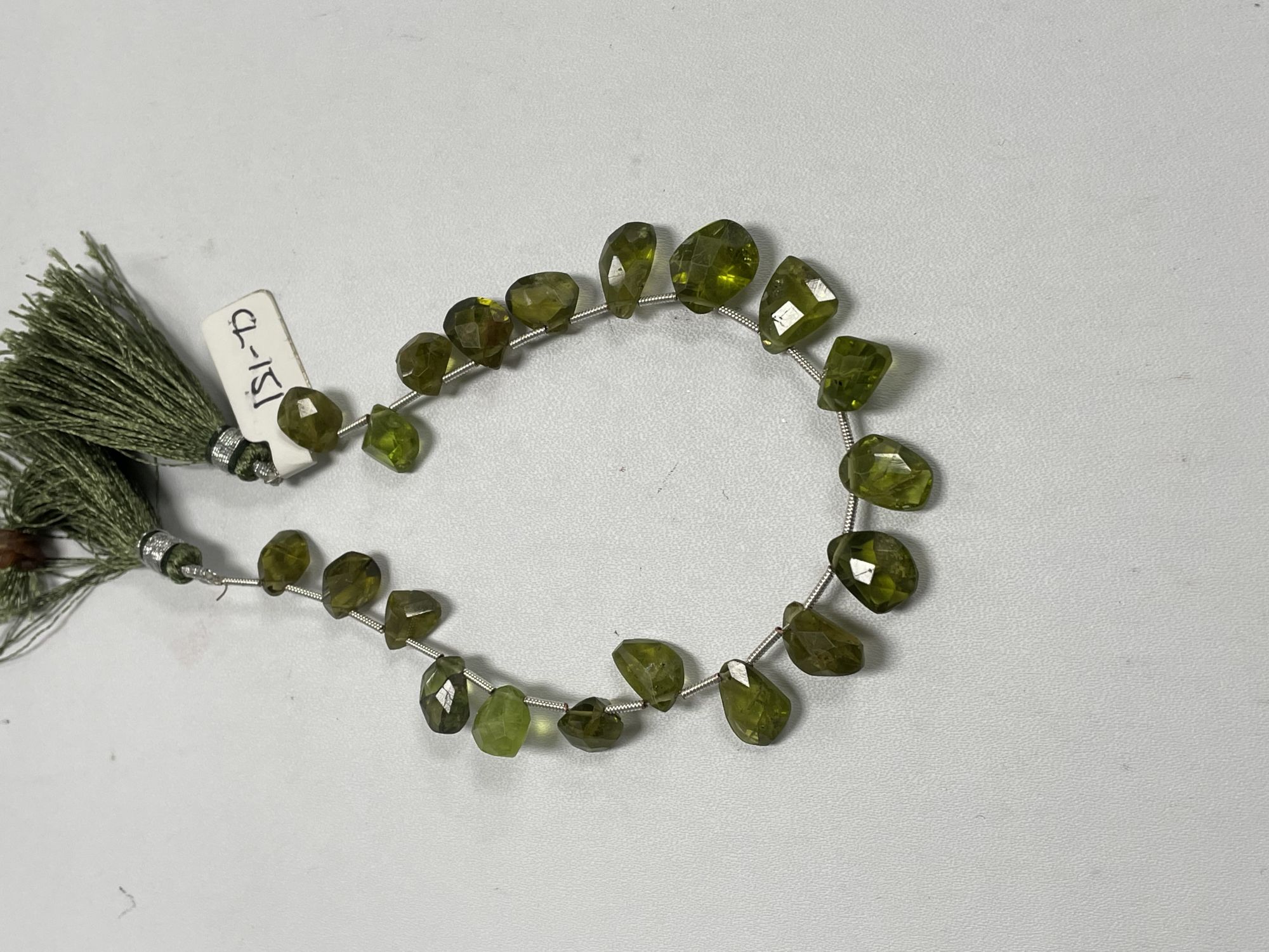 Vesuvianite Funky Cut Faceted