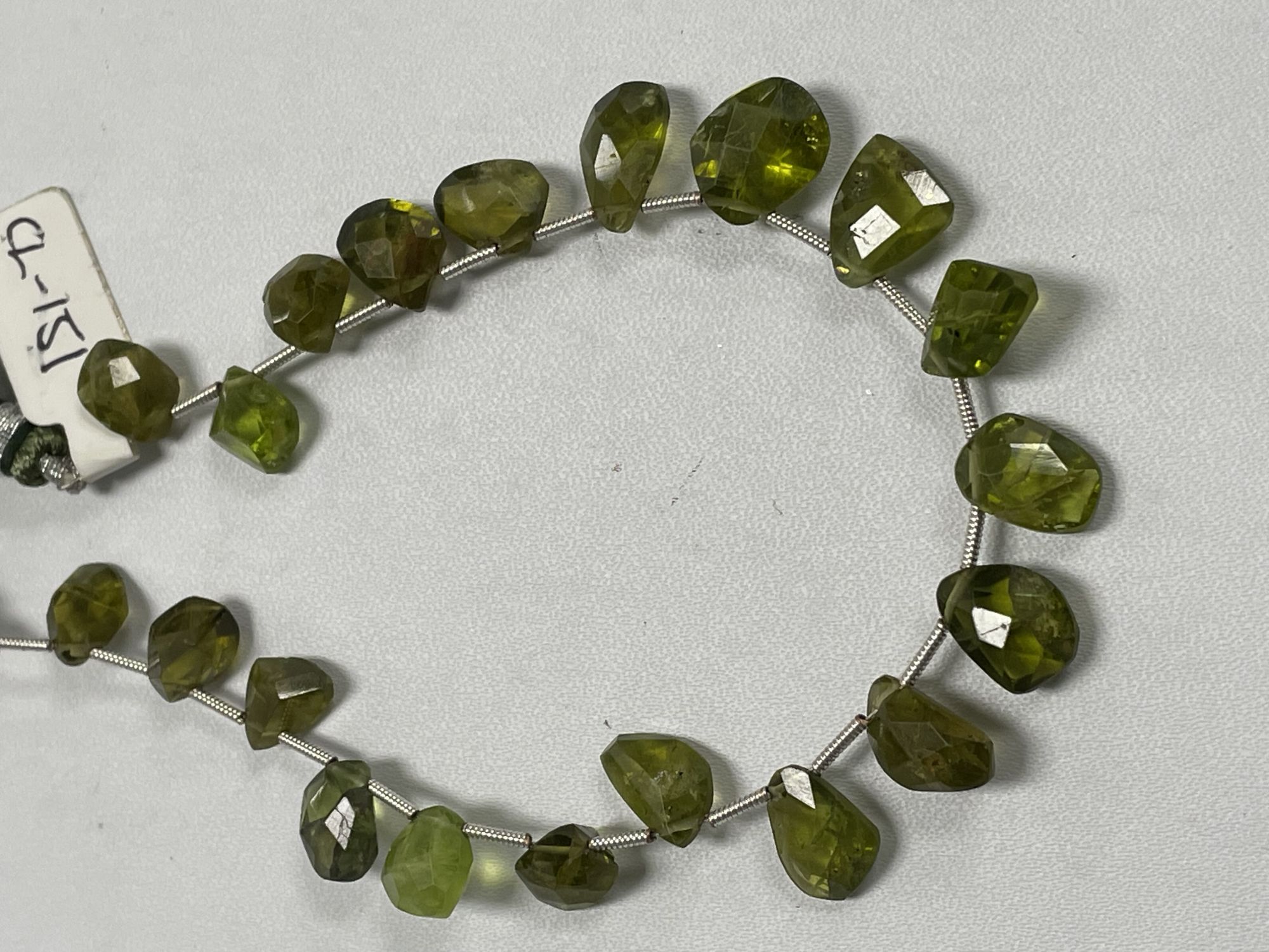 Vesuvianite Funky Cut Faceted