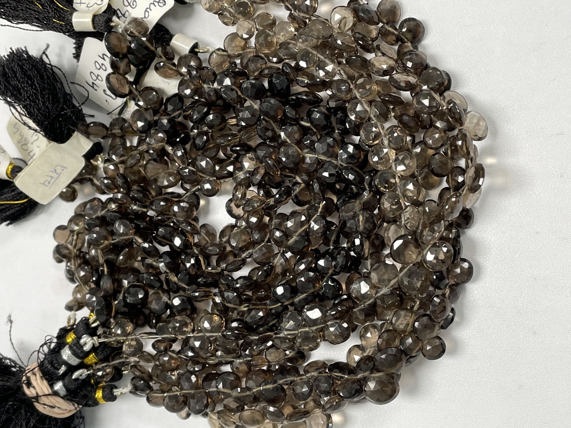 Brown Smoky Quartz Heart Faceted