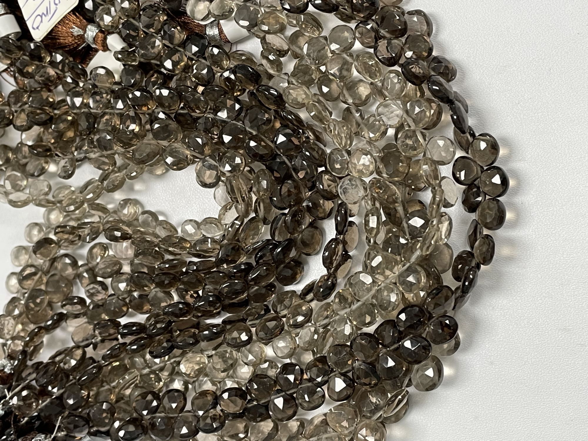 Brown Smoky Quartz Heart Faceted