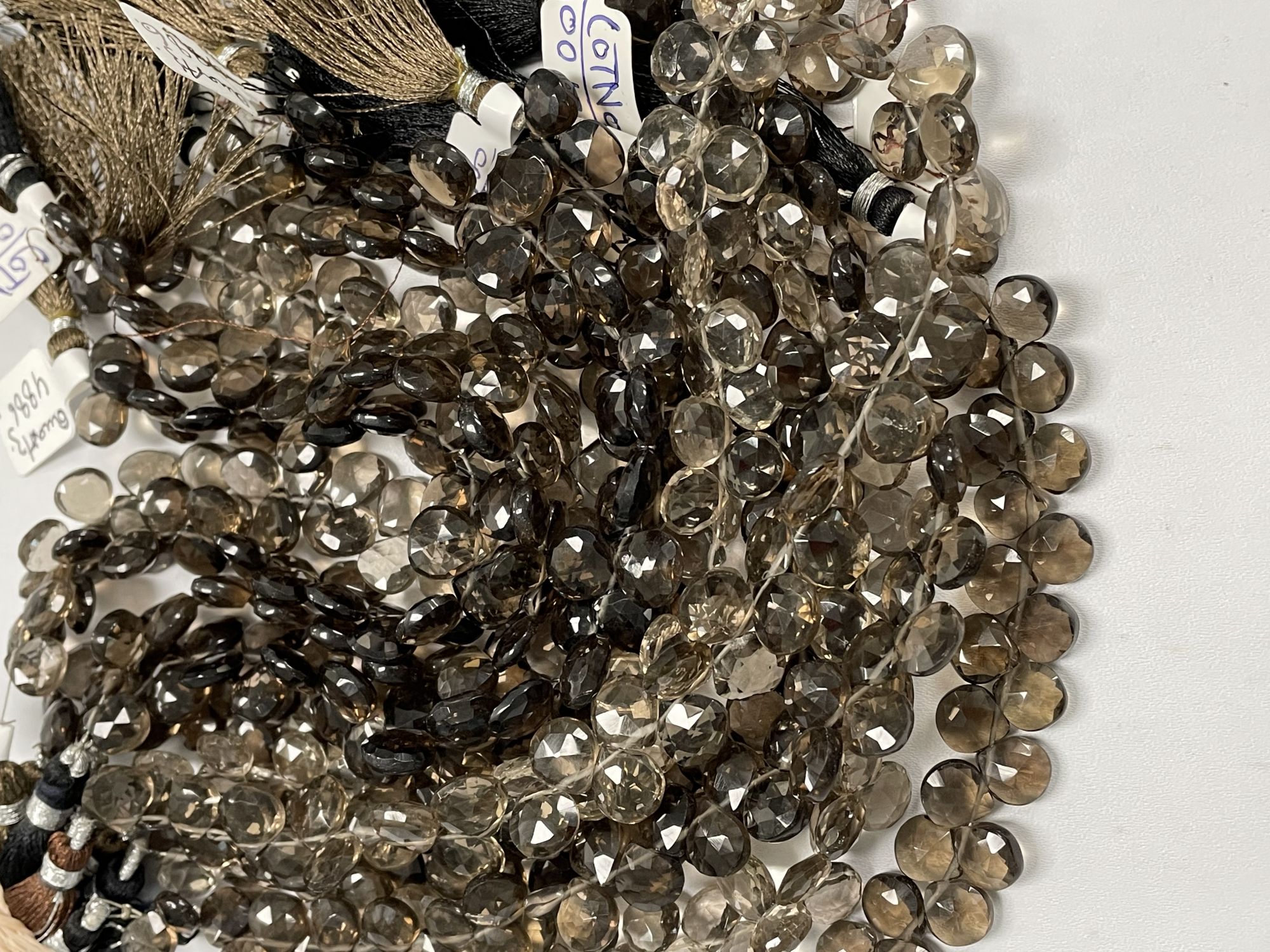 Brown Smoky Quartz Heart Faceted