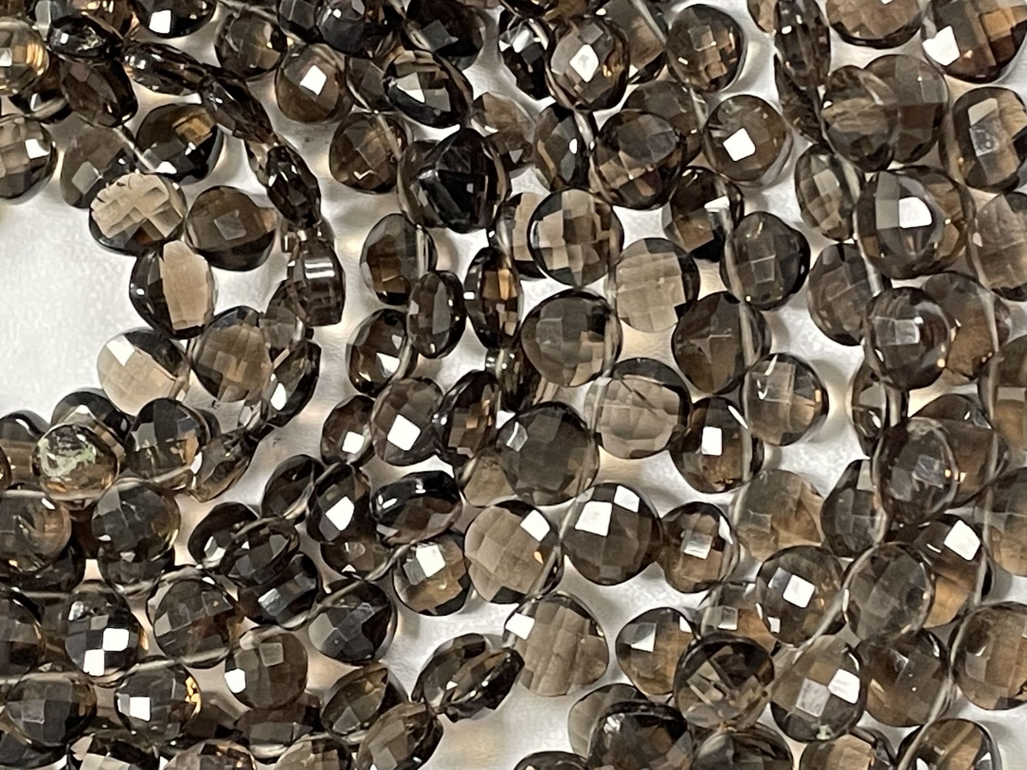 Brown Smoky Quartz Cushion Faceted