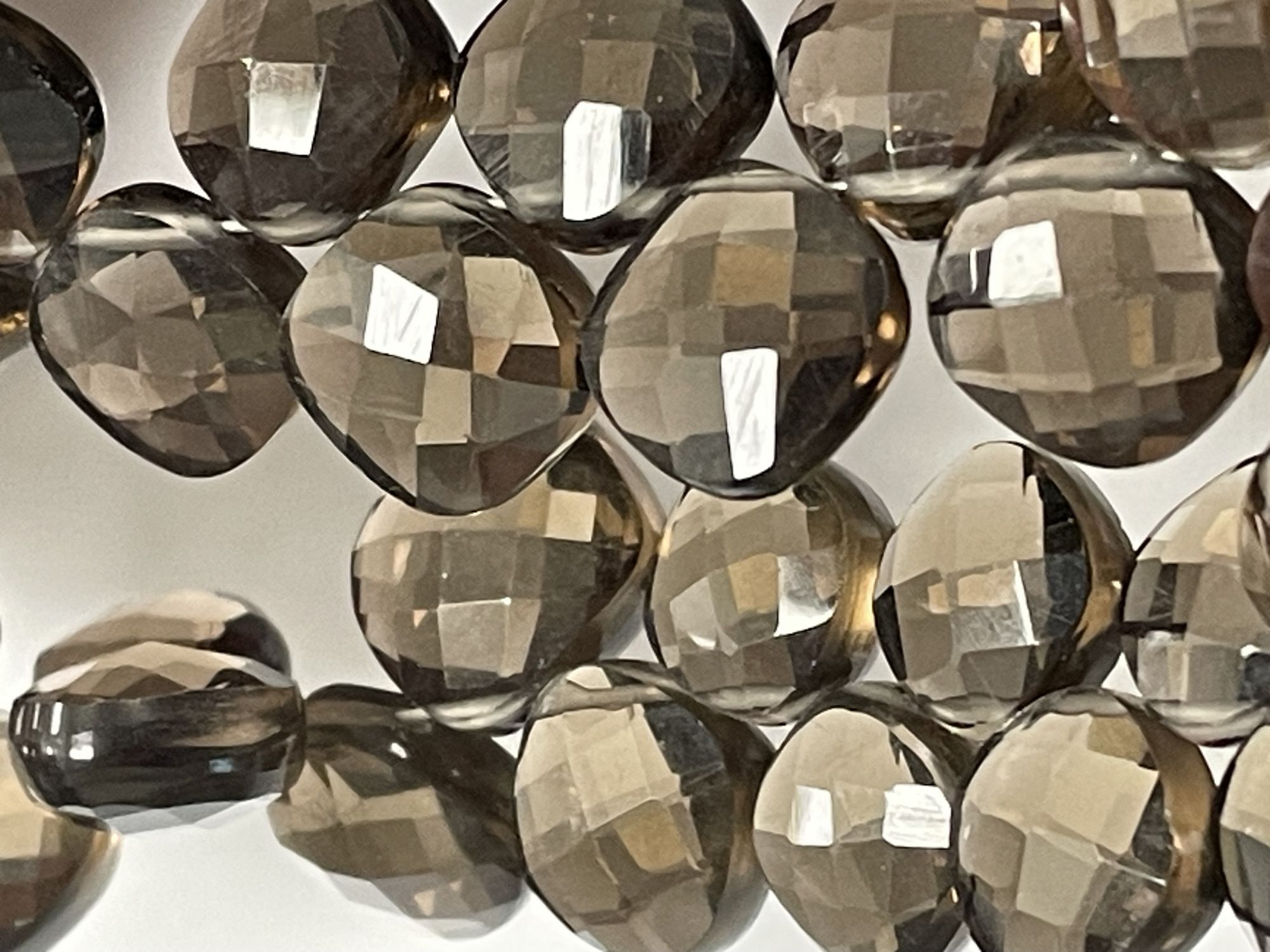 Brown Smoky Quartz Cushion Faceted
