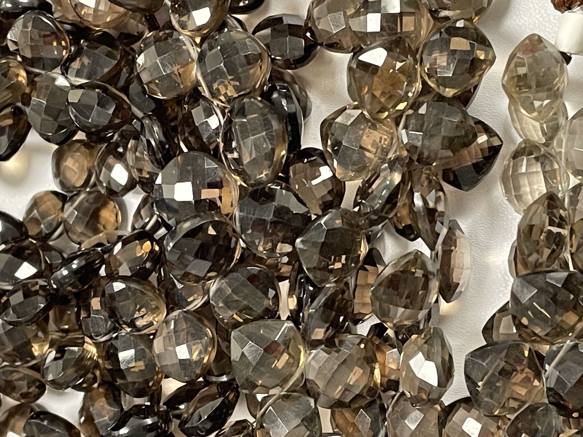 Brown Smoky Quartz Cushion Faceted