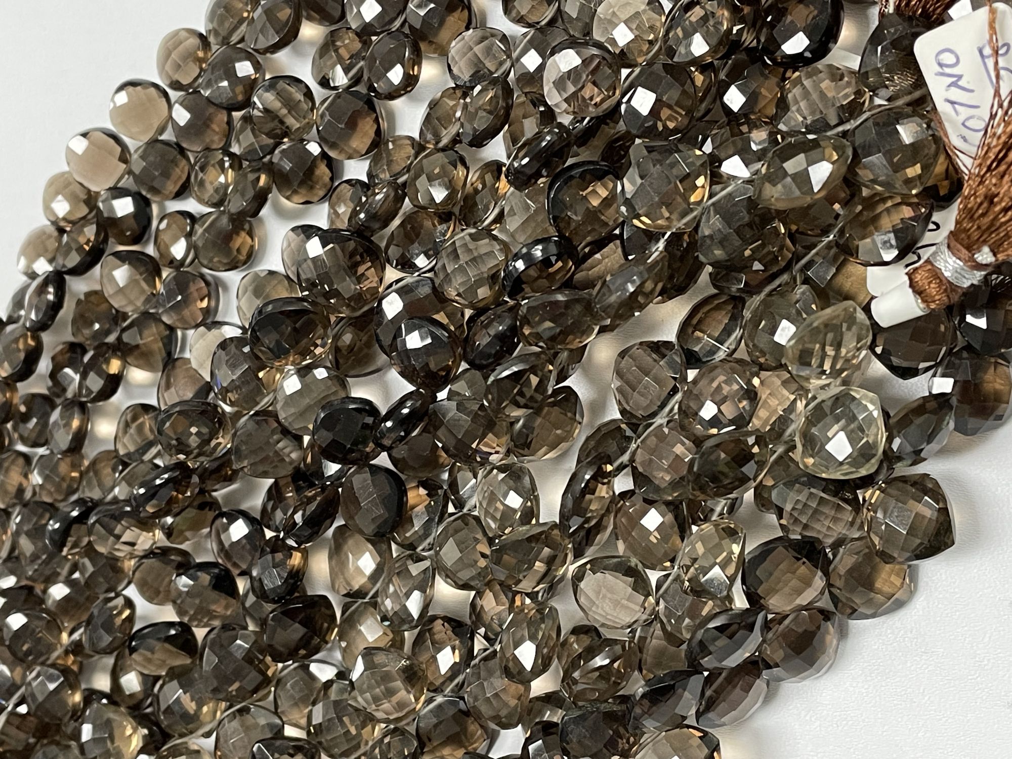 Brown Smoky Quartz Cushion Faceted