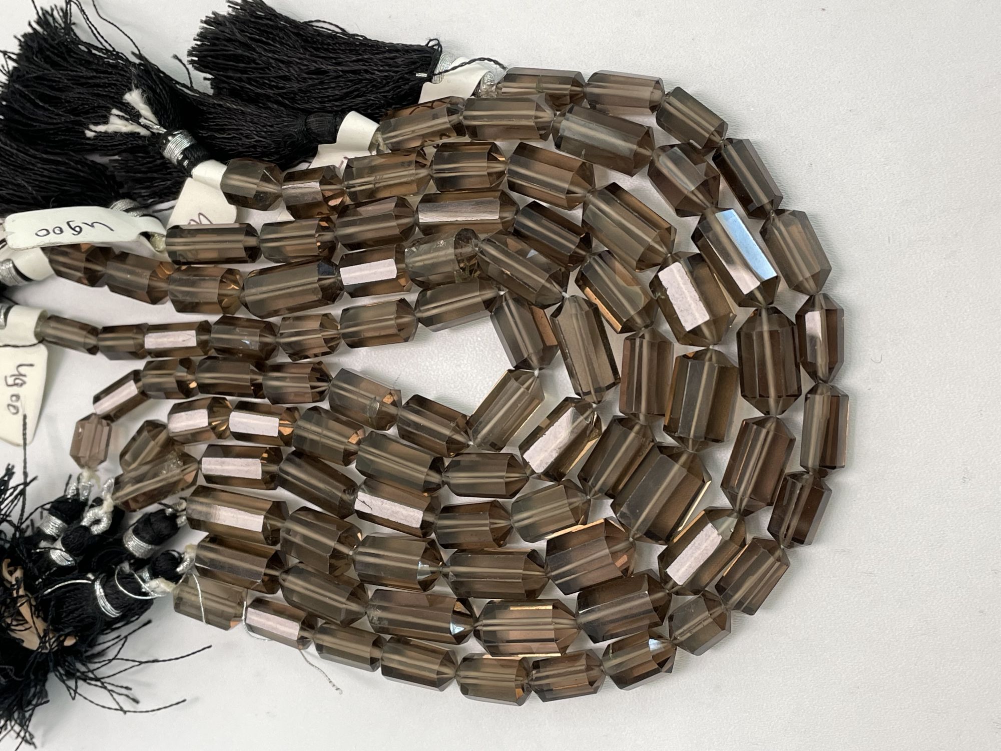 Brown Smoky Quartz Tube Faceted