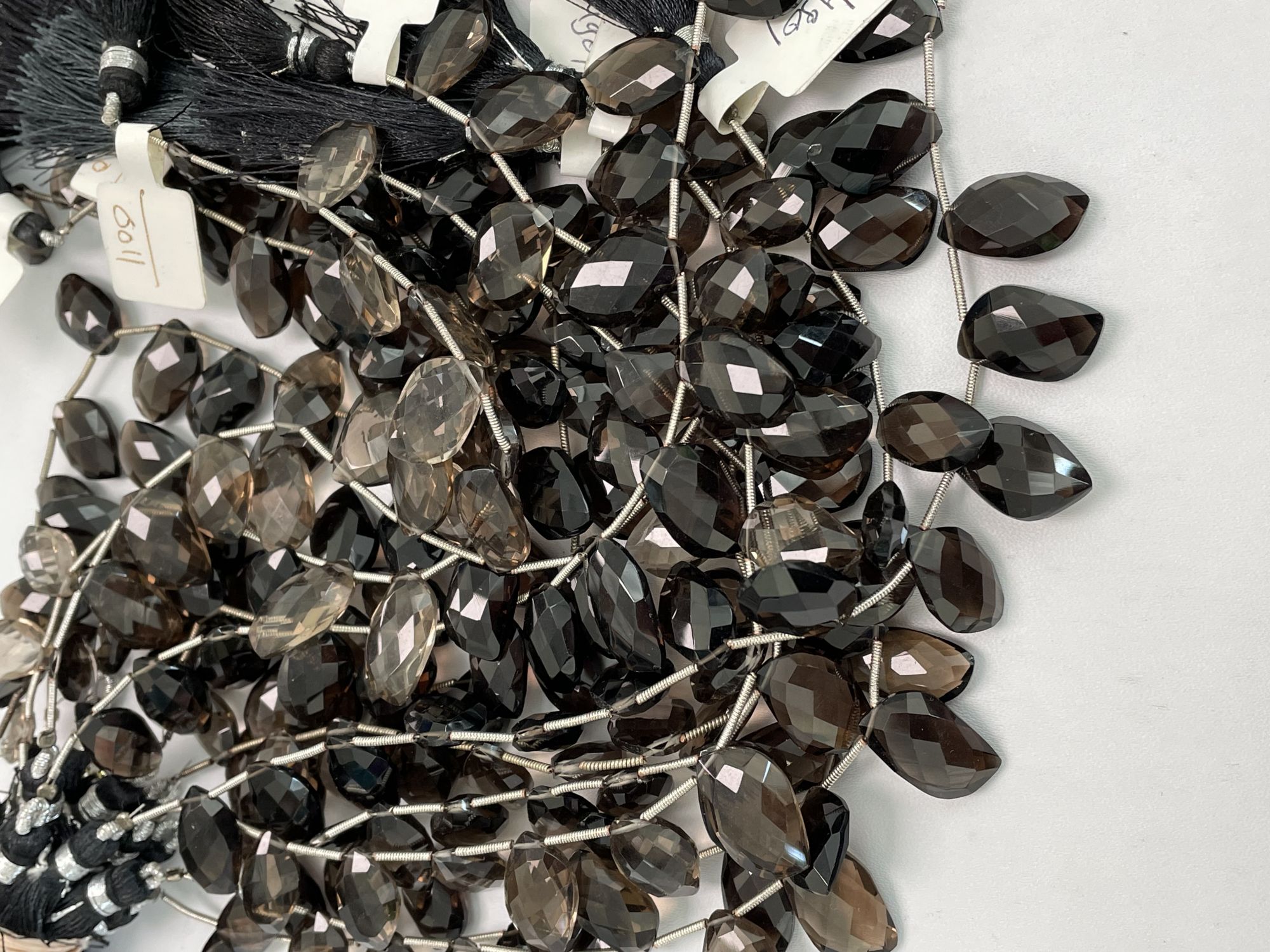 Brown Smoky Quartz Leaf Faceted