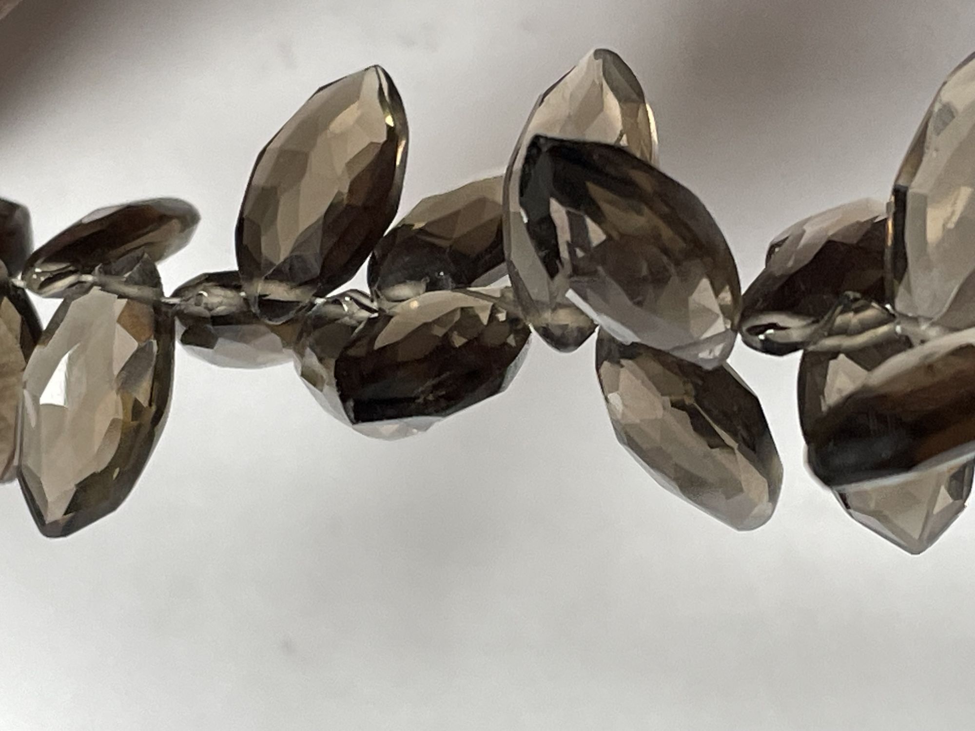 Brown Smoky Quartz Marquise Faceted