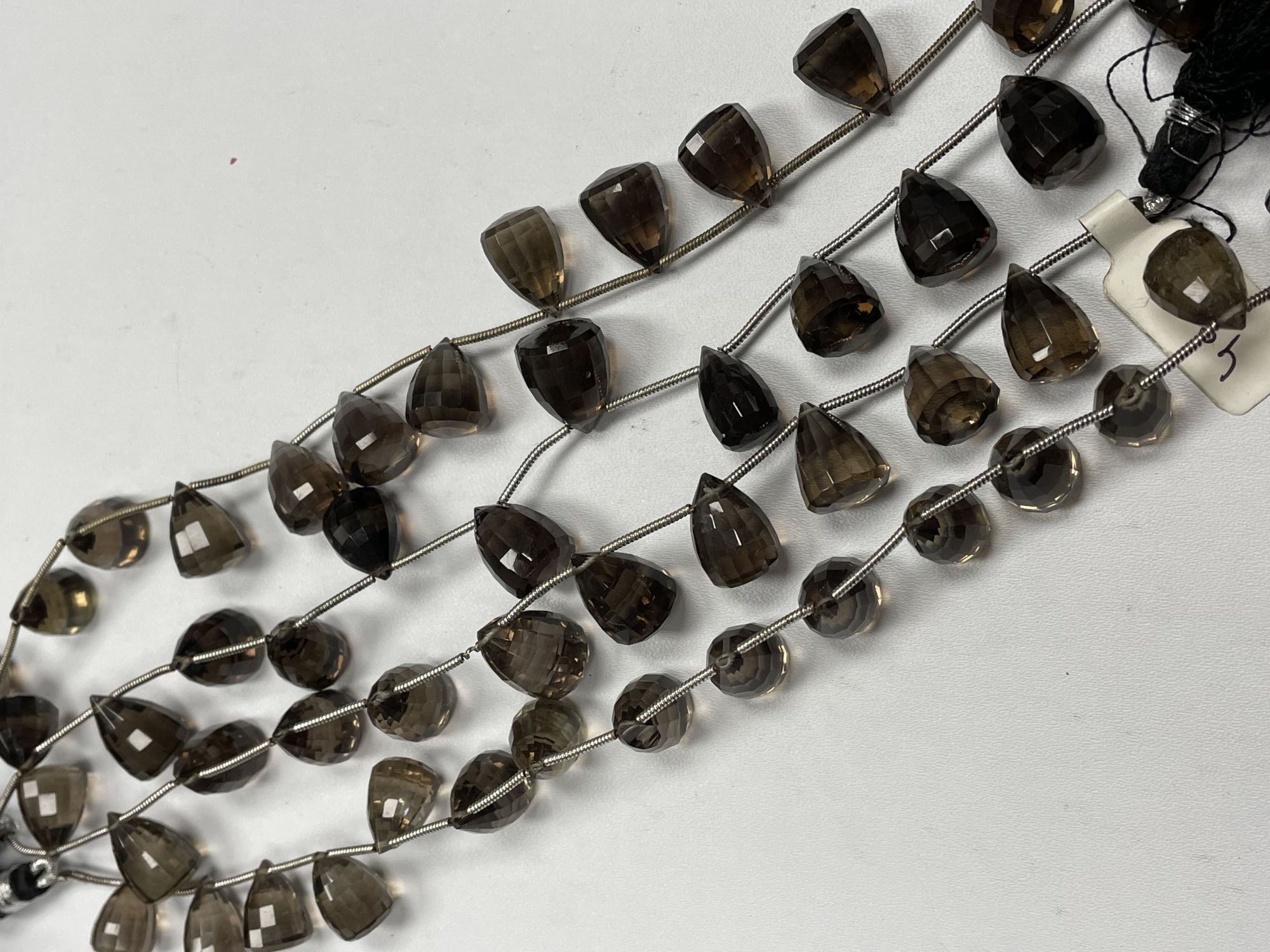 Brown Smoky Quartz Bullet Faceted