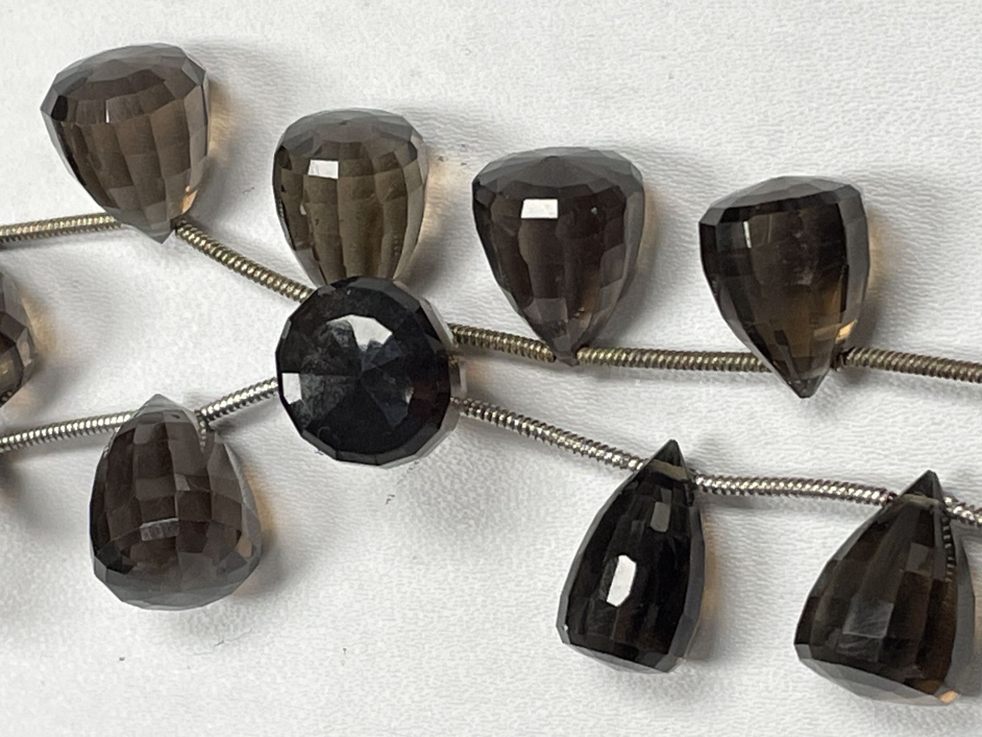 Brown Smoky Quartz Bullet Faceted