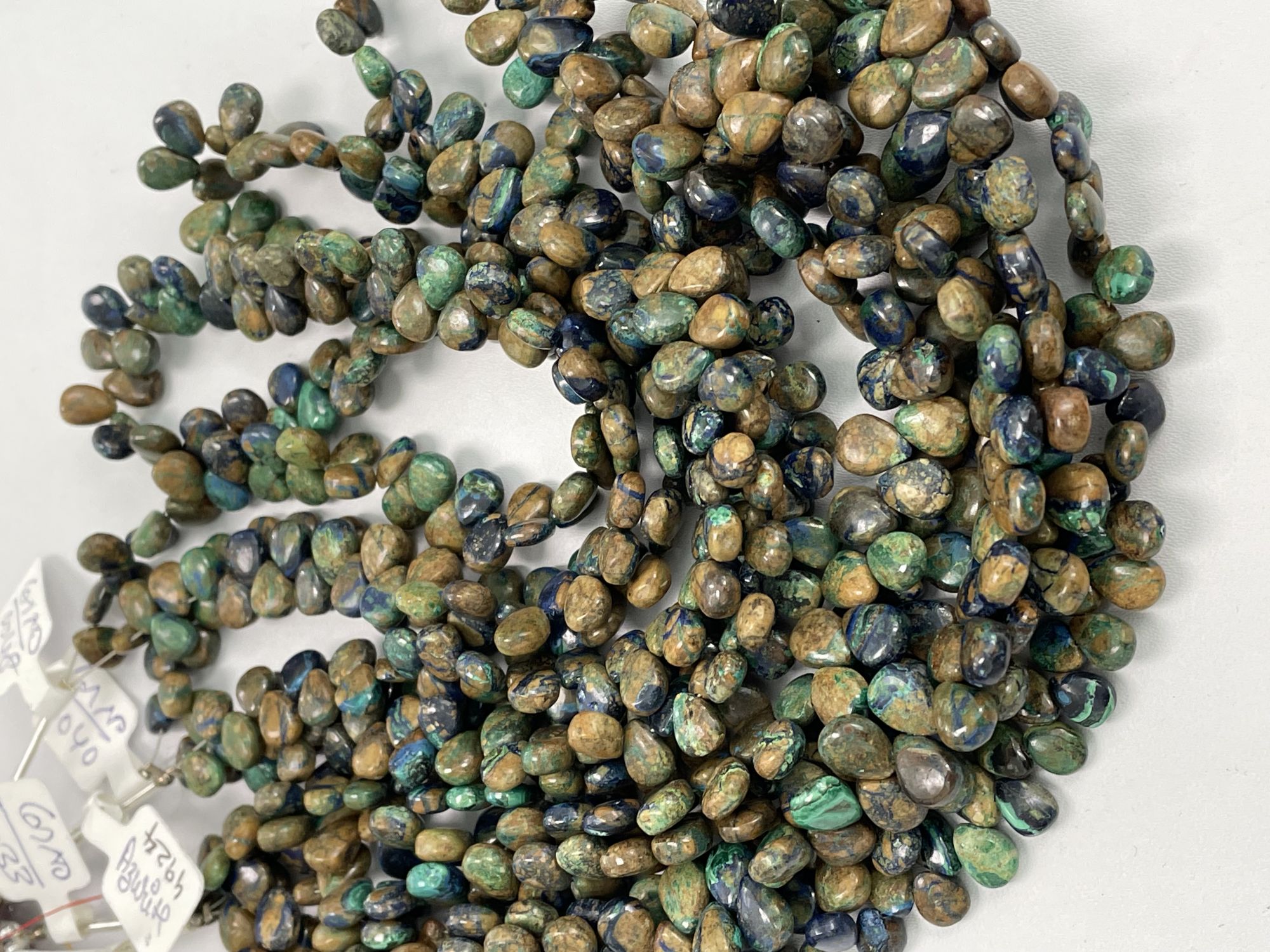 Azurite Malachite Pear Smooth