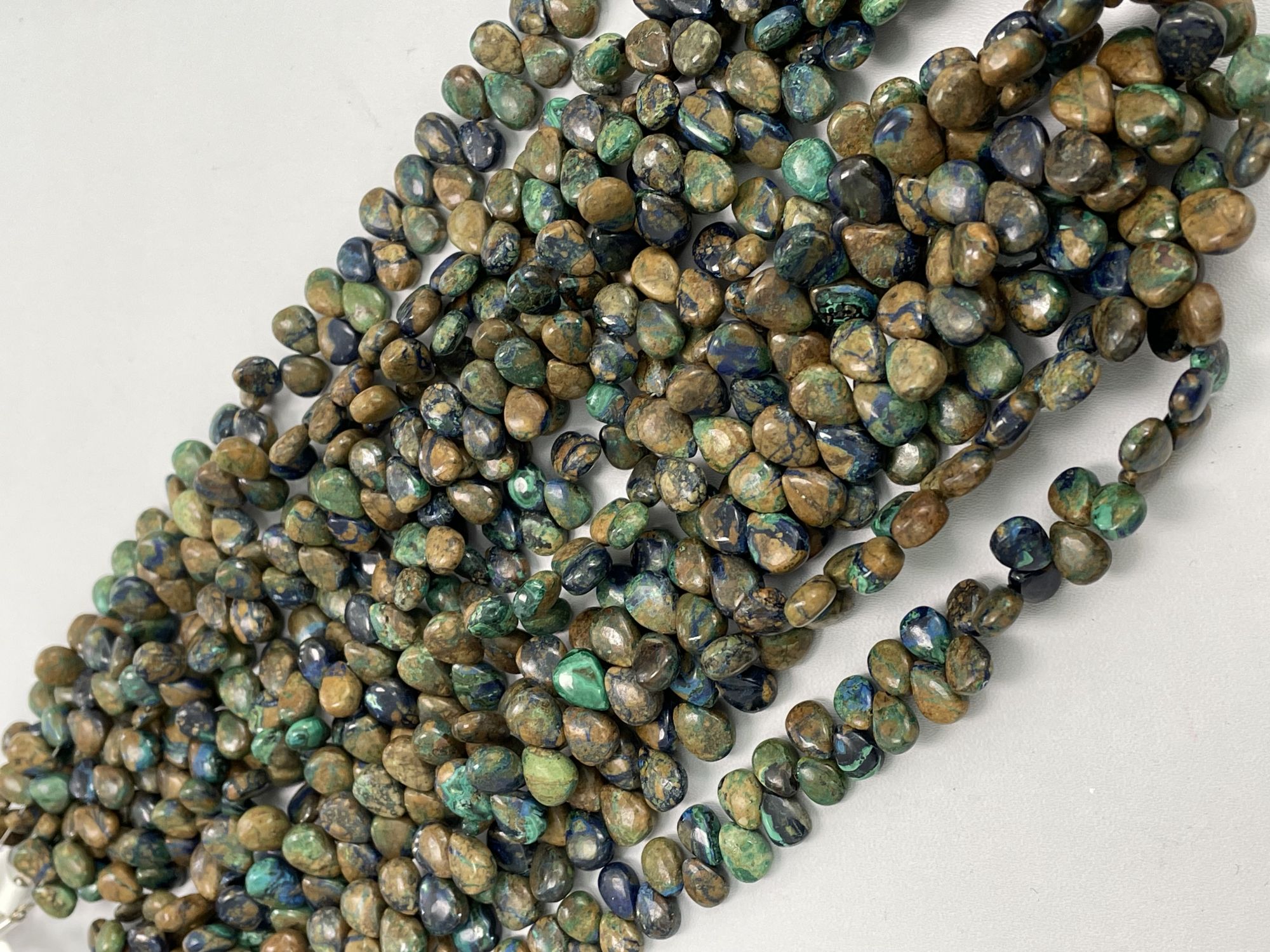 Azurite Malachite Pear Smooth