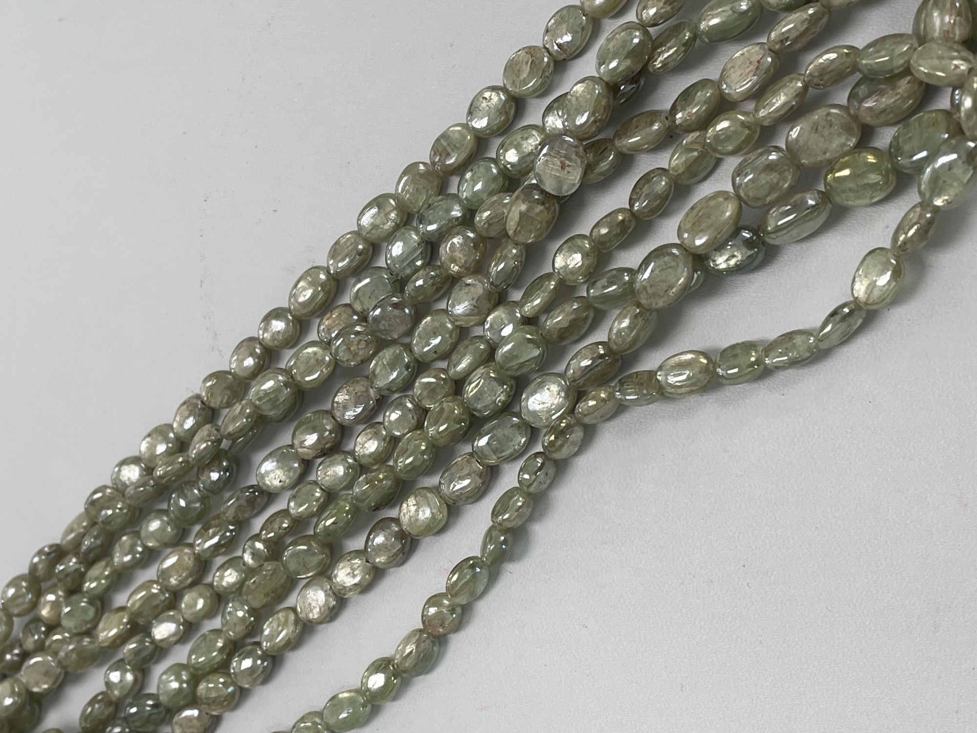 Coated Green Kyanite Nugget Smooth