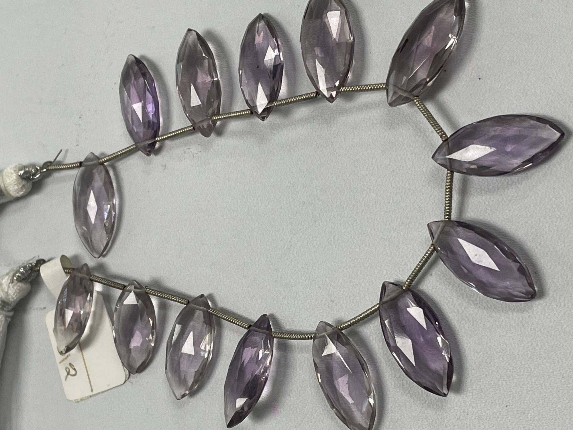 Pink Amethyst Marquise Faceted