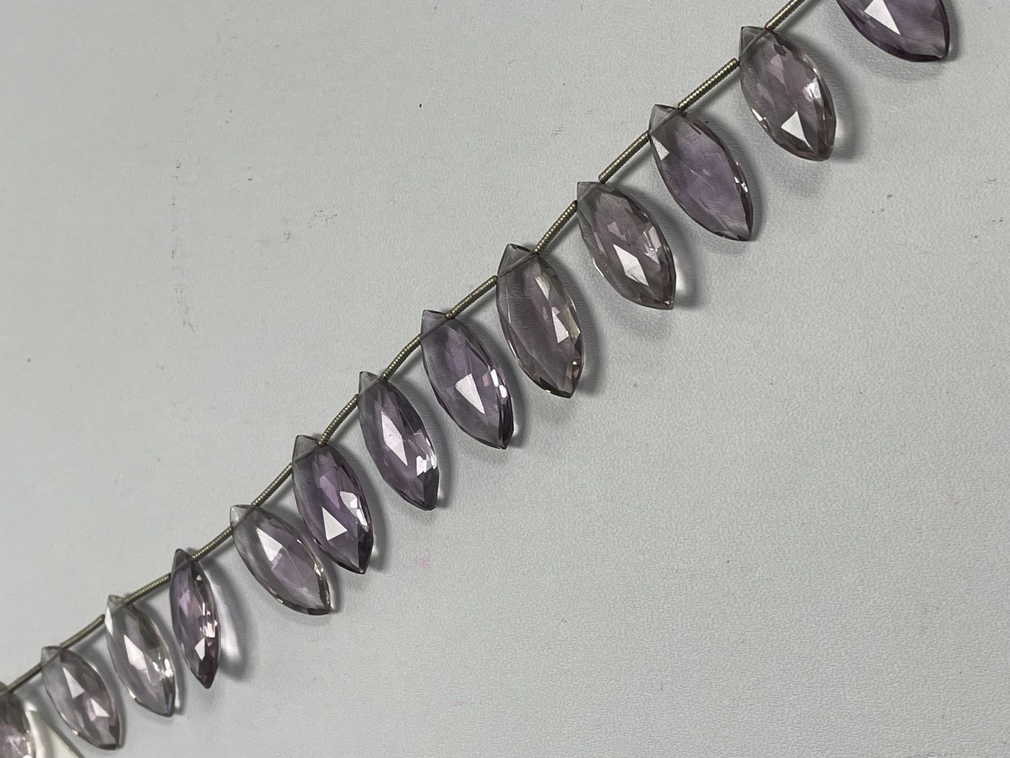 Pink Amethyst Marquise Faceted