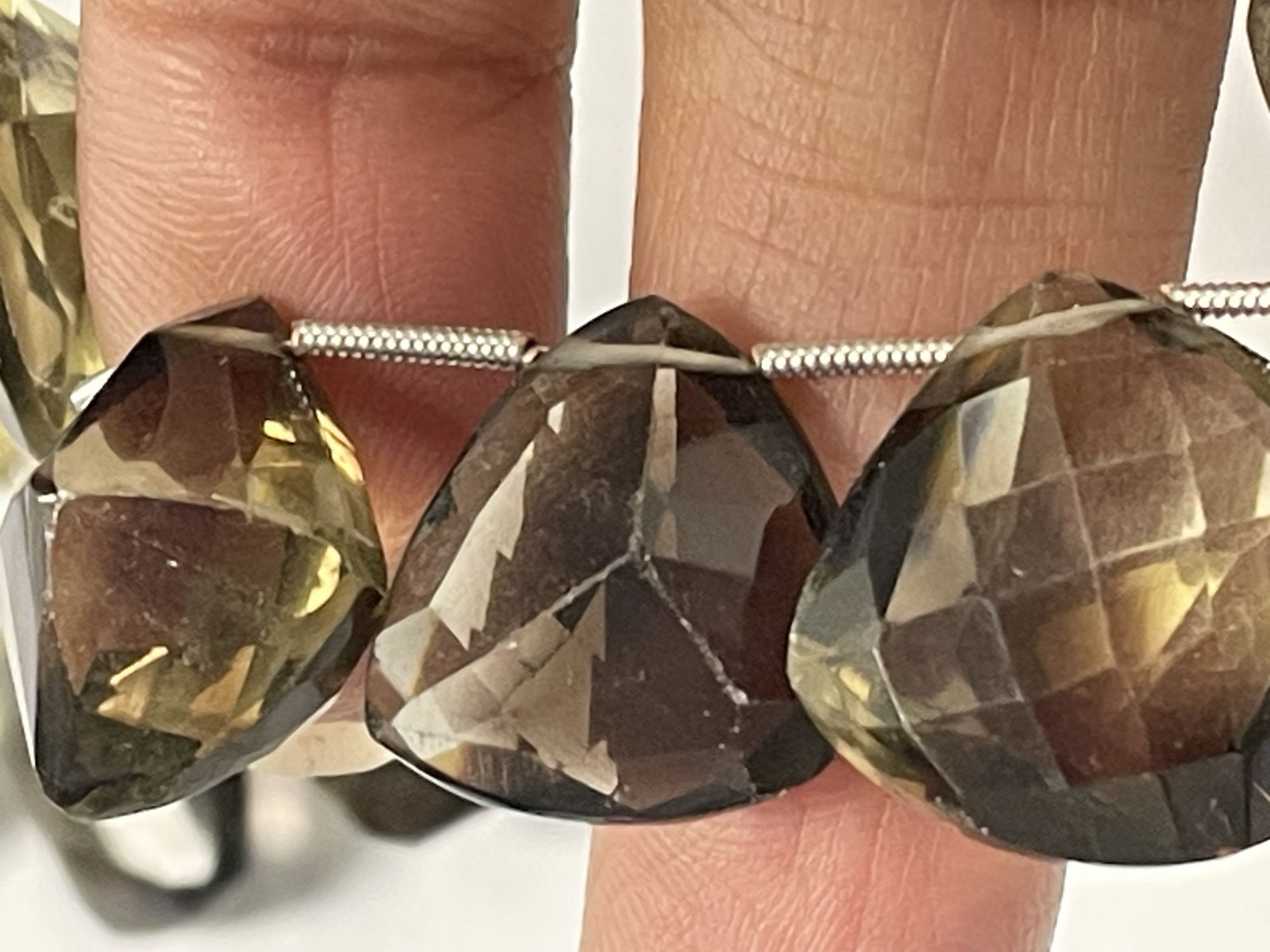 Bio Lemon Hydro Quartz Funky Cut Faceted