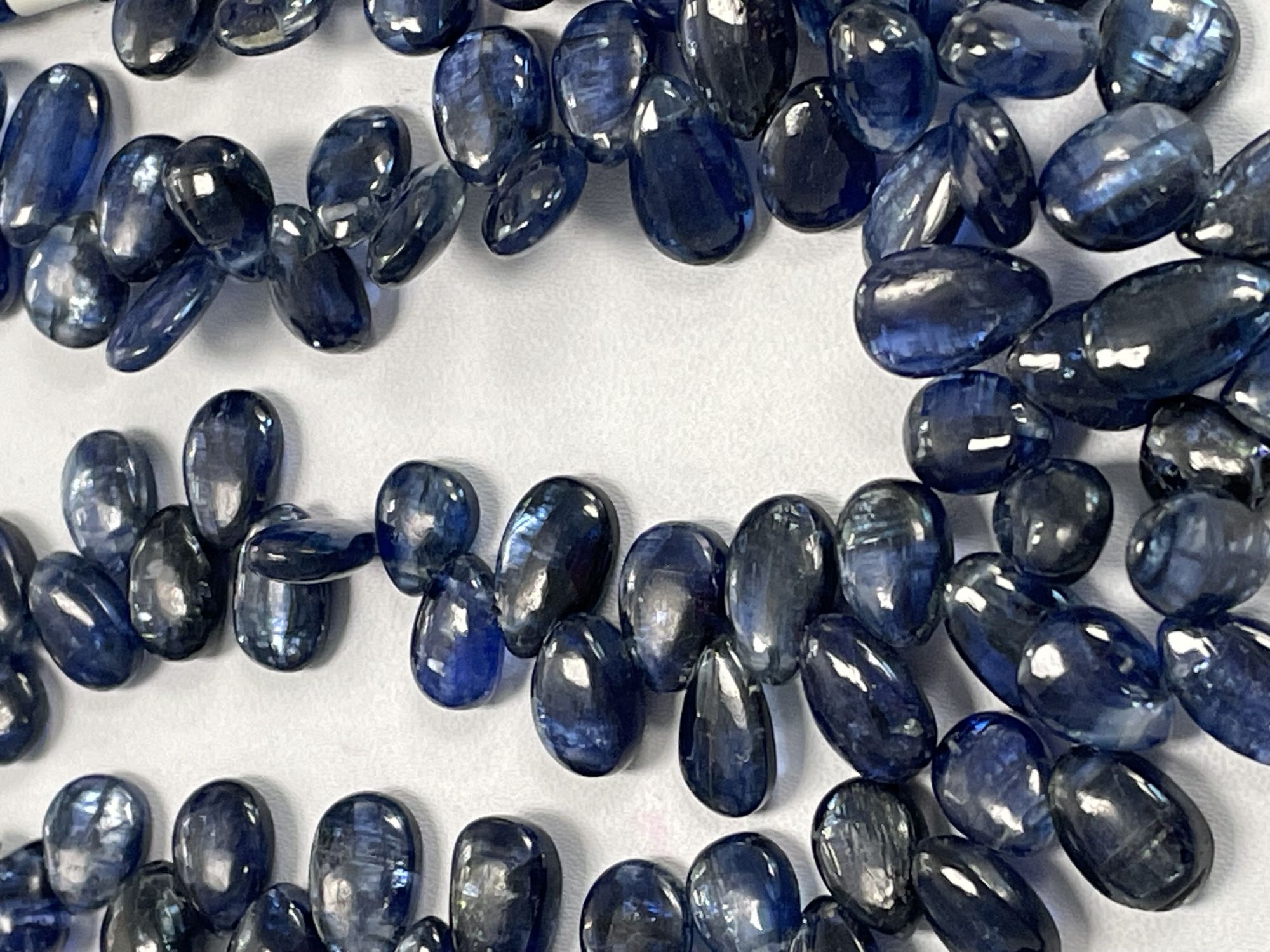 Blue Kyanite Pear Smooth