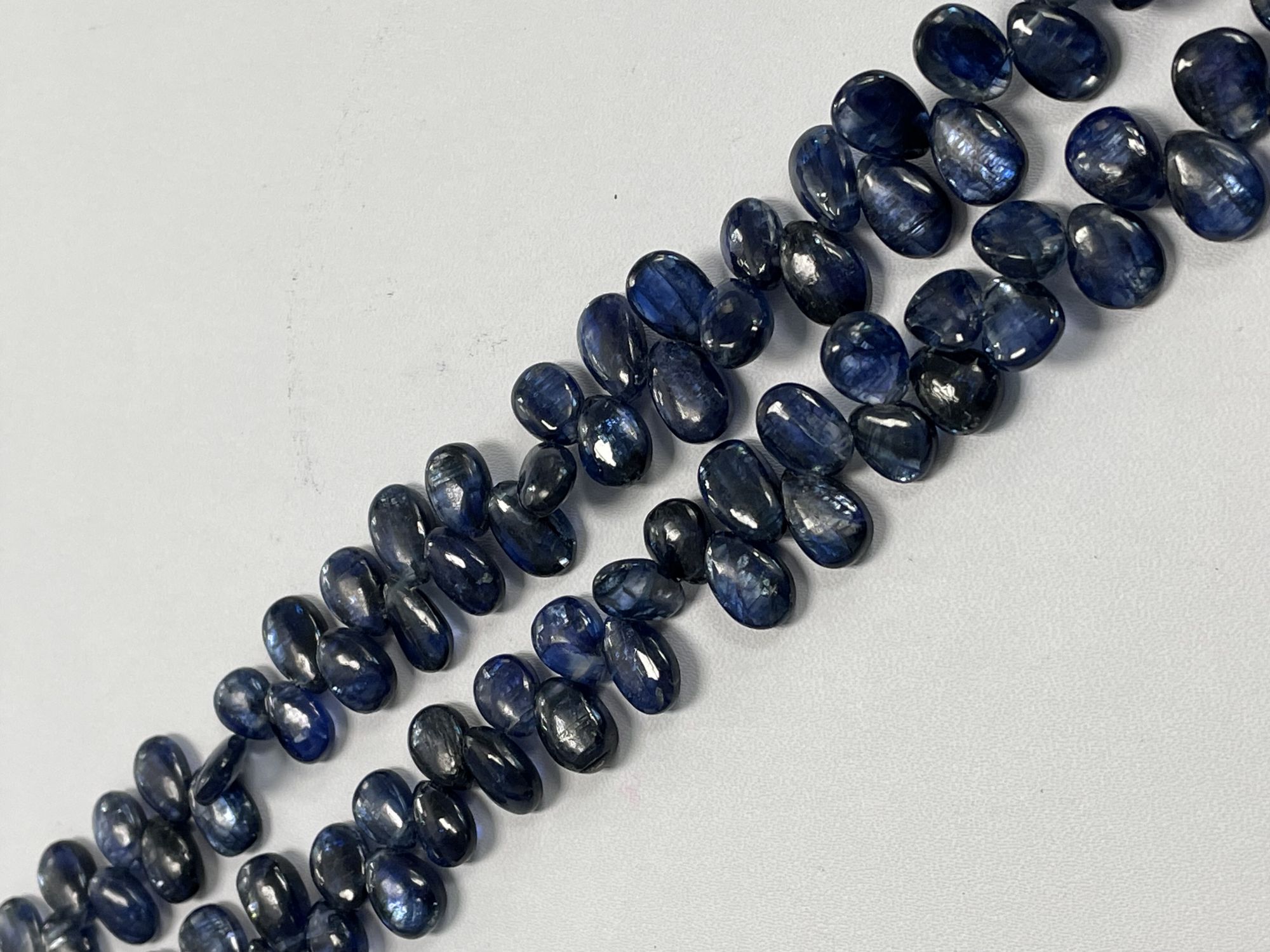 Blue Kyanite Pear Smooth