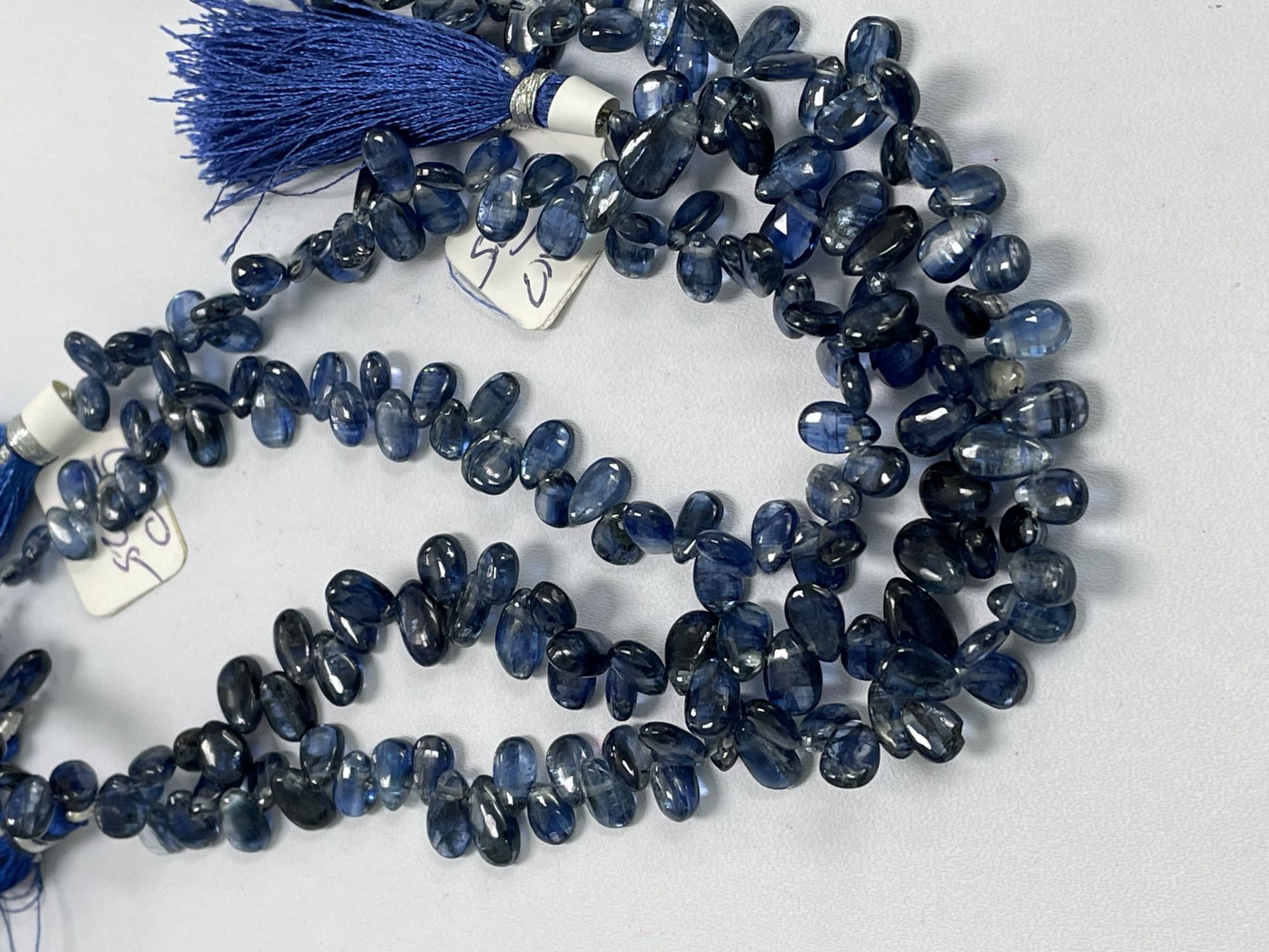 Blue Kyanite Pear Smooth