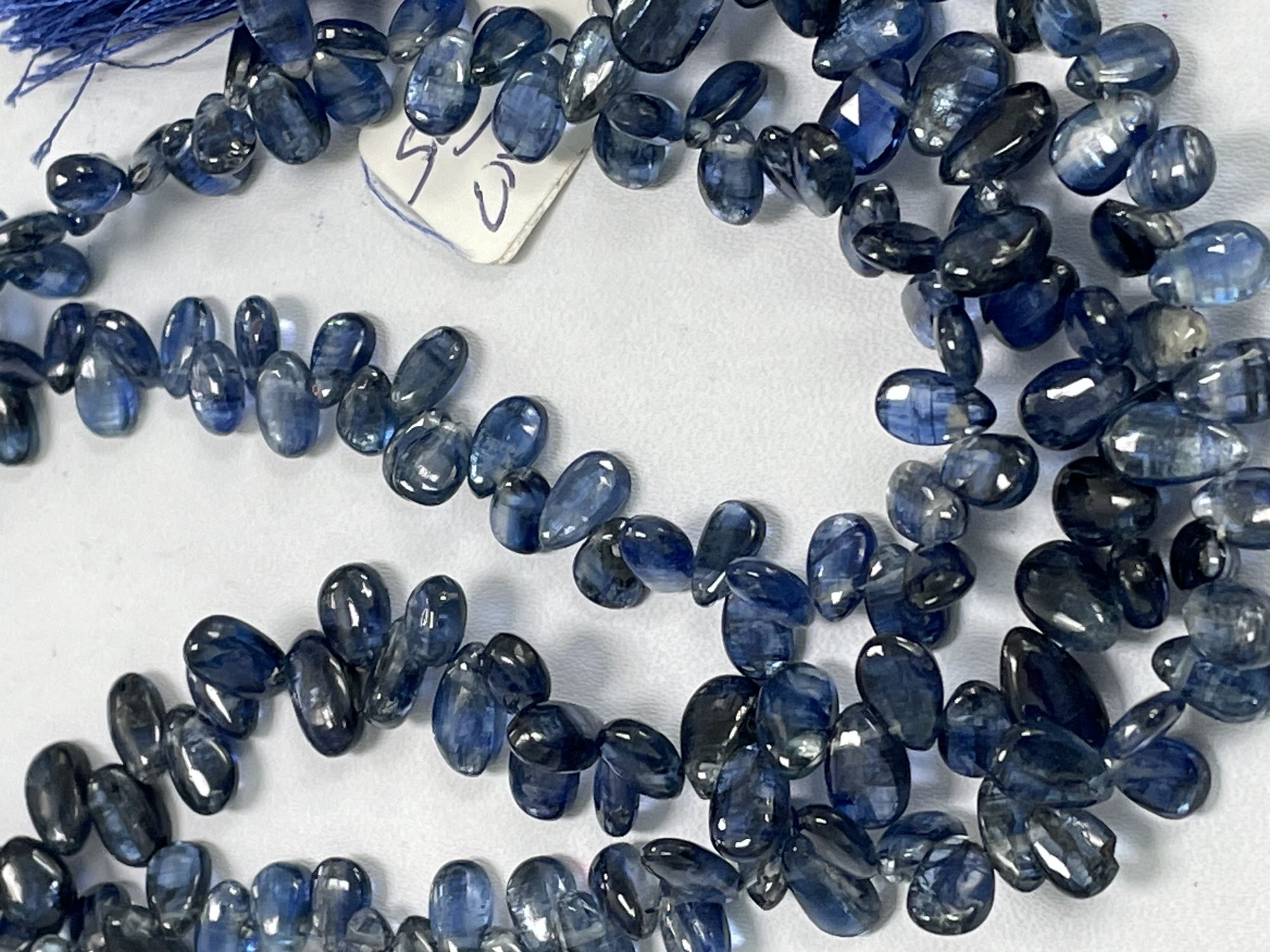 Blue Kyanite Pear Smooth
